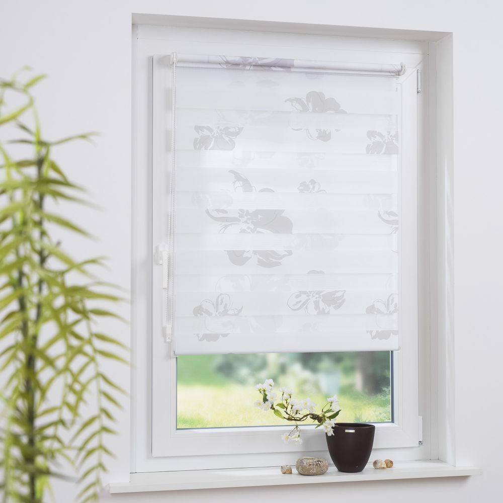 Klemmfix Duo-Rollo mini, weiß bei leitermann.de günstig kaufen Klemmfix Duo-Rollo mini, weiß