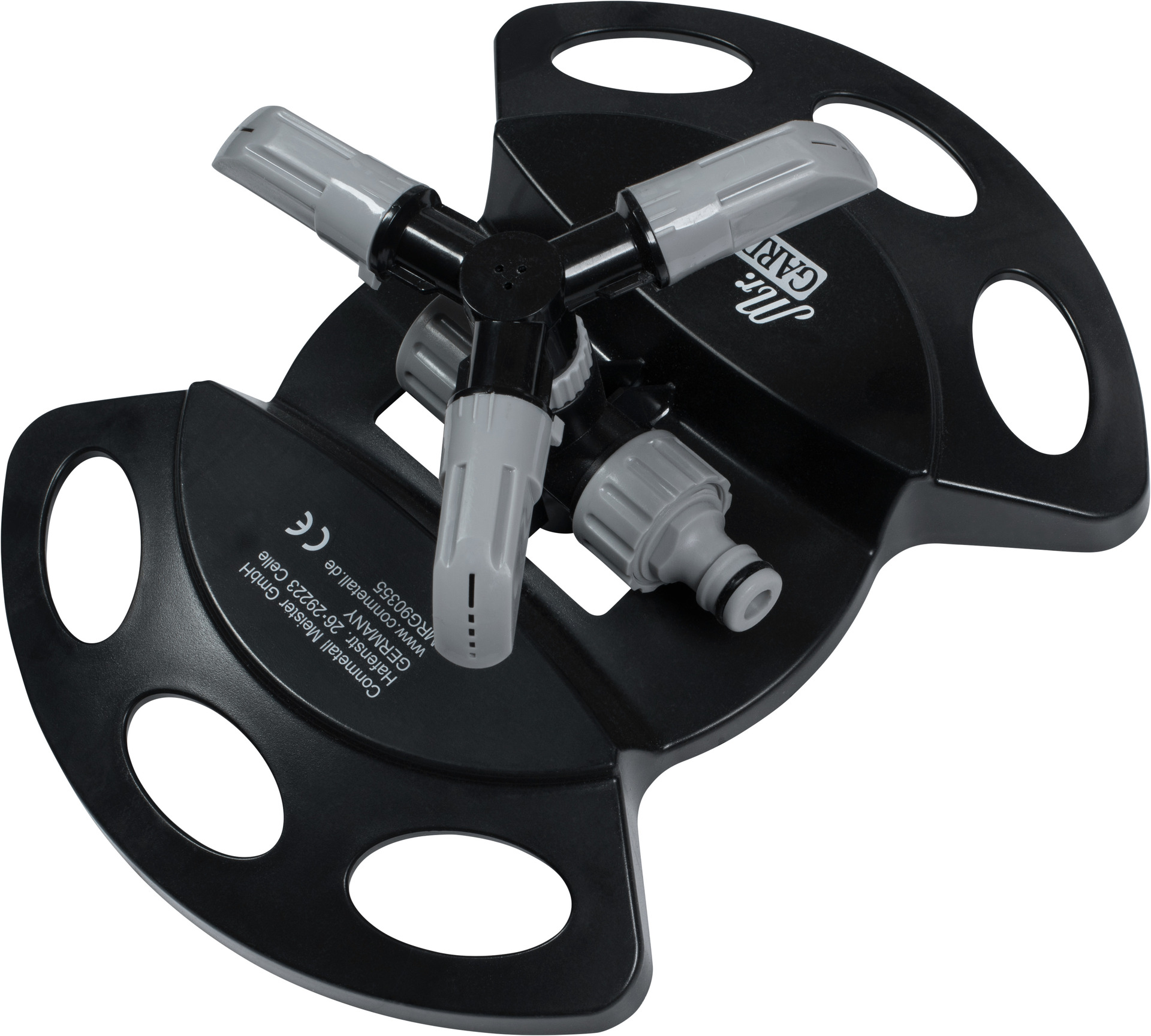 3-Arm-Kreisregner mit Standfuß