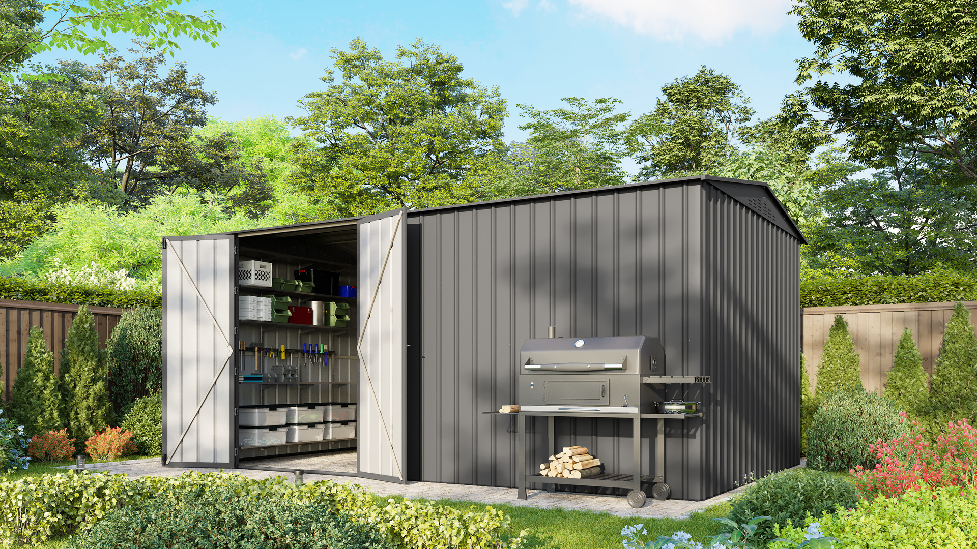 Heimwerkstatt Worker 1510, anthrazit