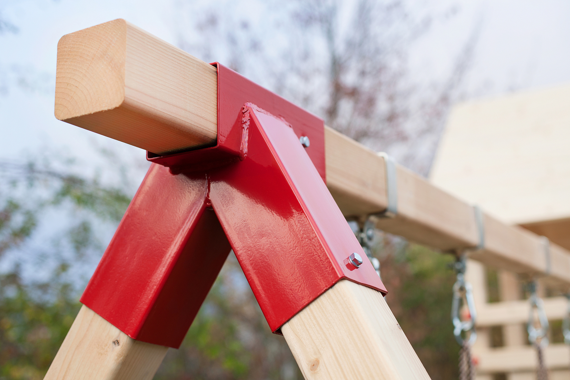 Tabaluga Schaukel mit Podest Schaukelnest und Einzelschaukel