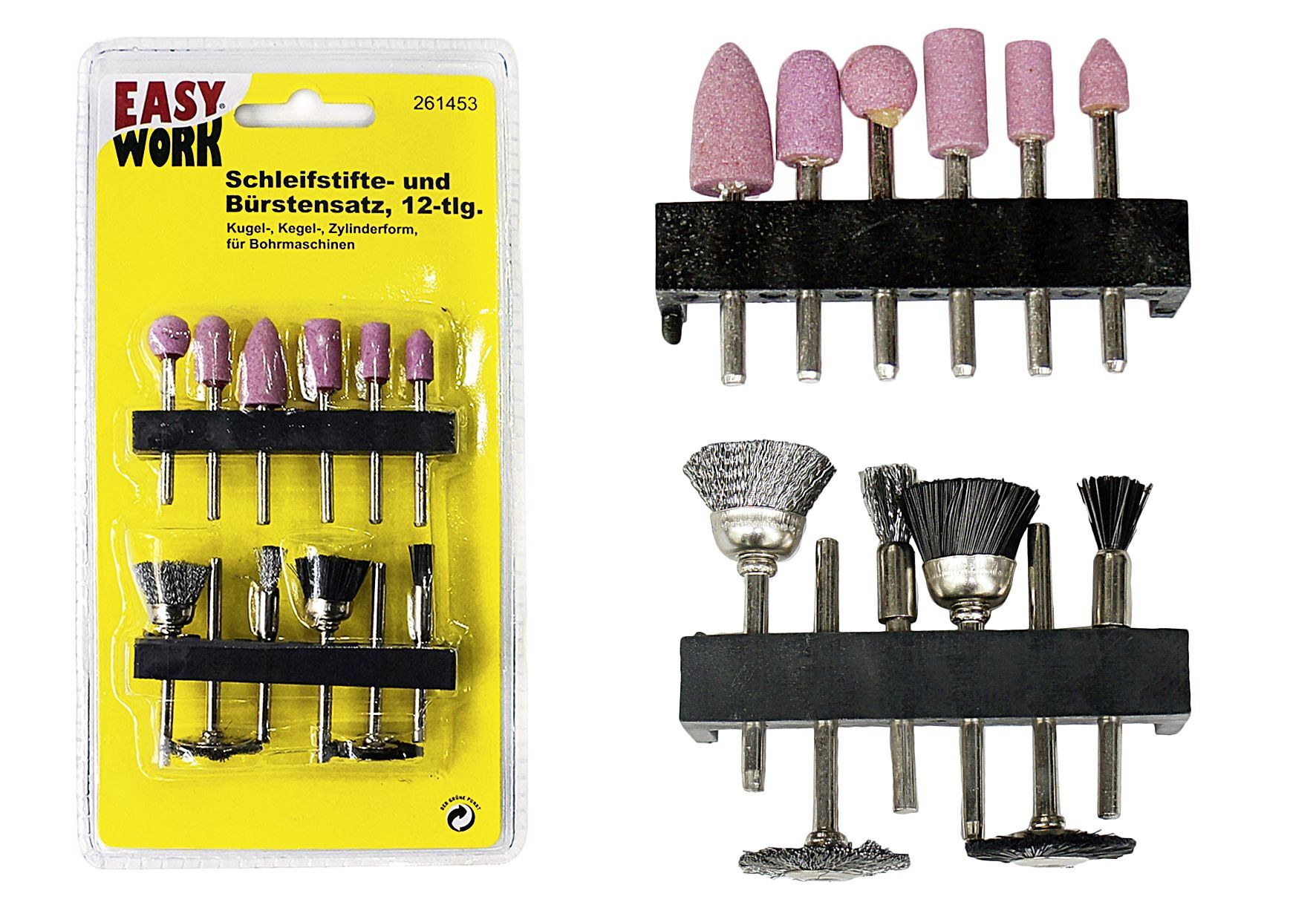 Schleifstifte- und Bürstensatz bei leitermann.de günstig kaufen Schleifstifte- und Bürstensatz