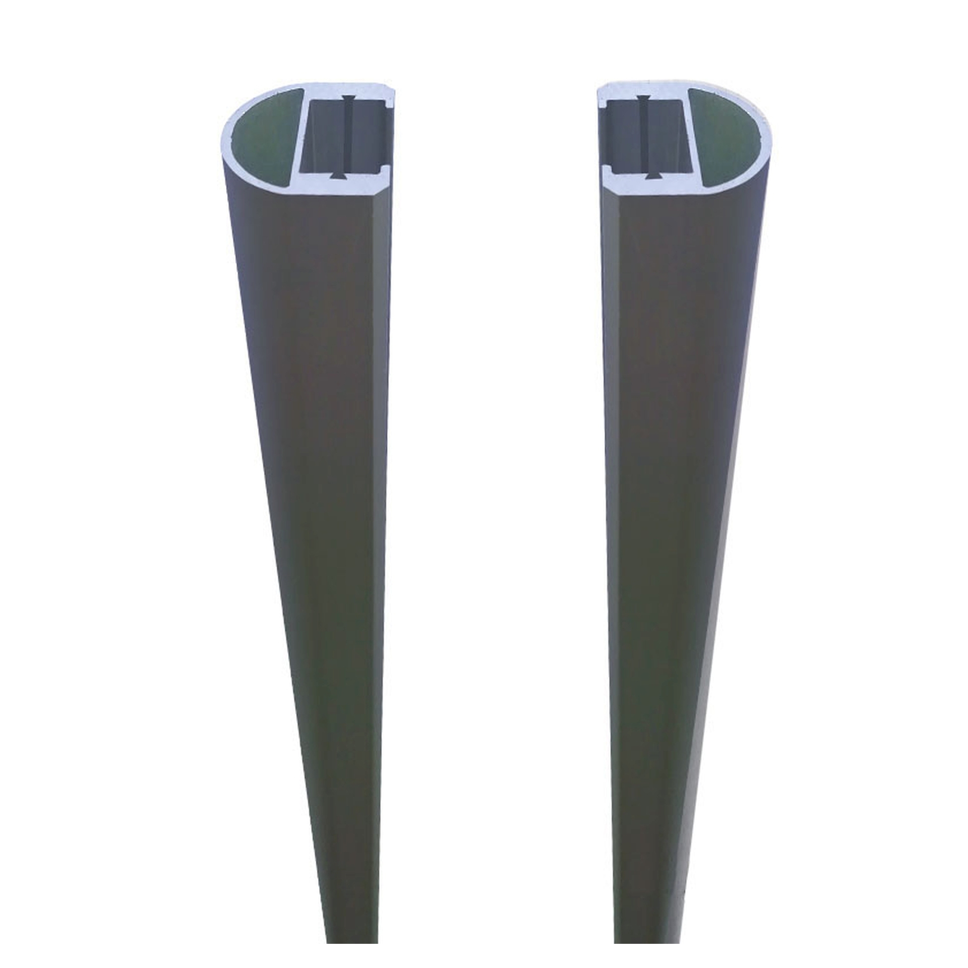 RUDE-Systemglas Universalleisten für Steckzaunsysteme