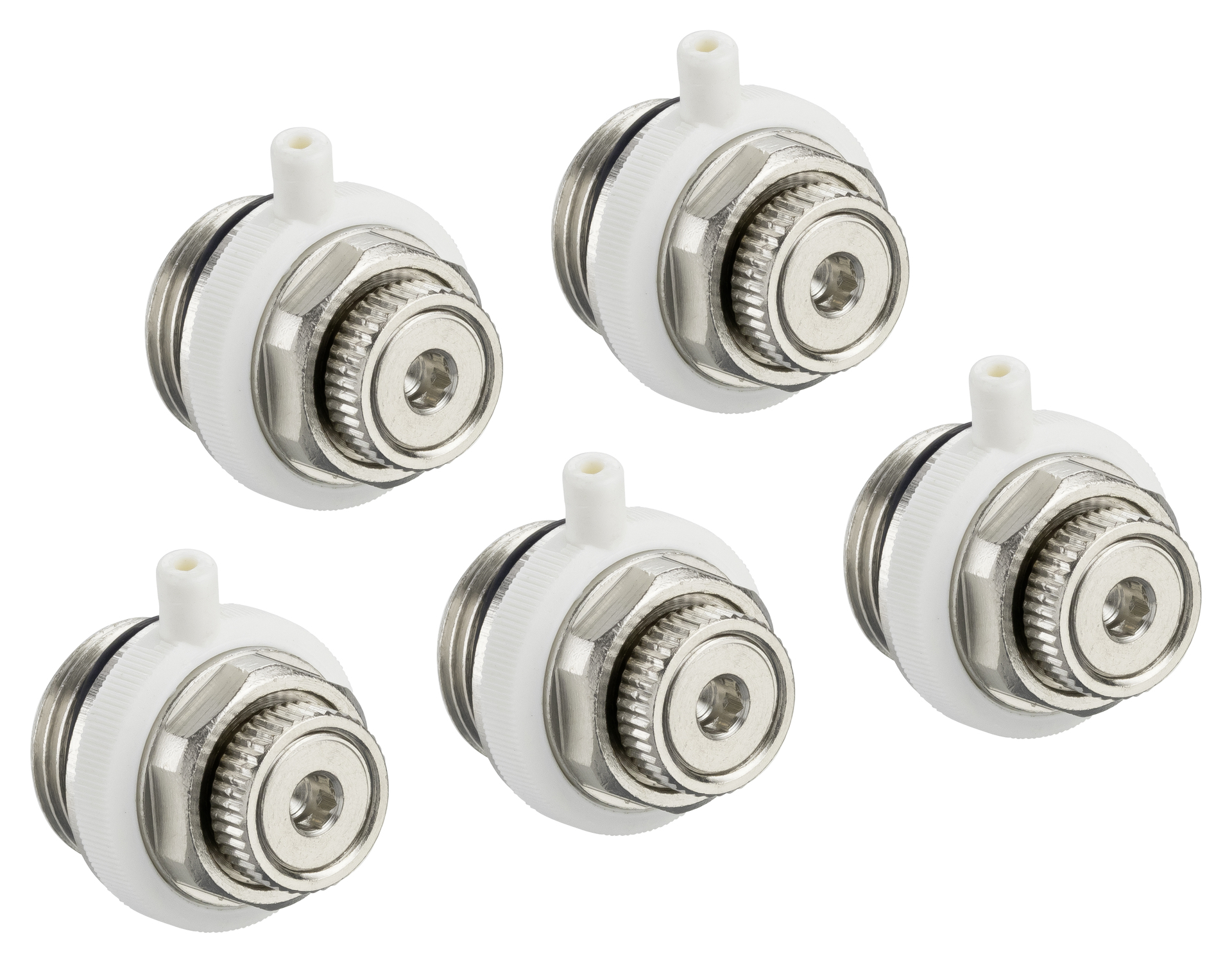 Hygroskopischer vollautomatischer Heizkörperentlüfter, 5 Stück