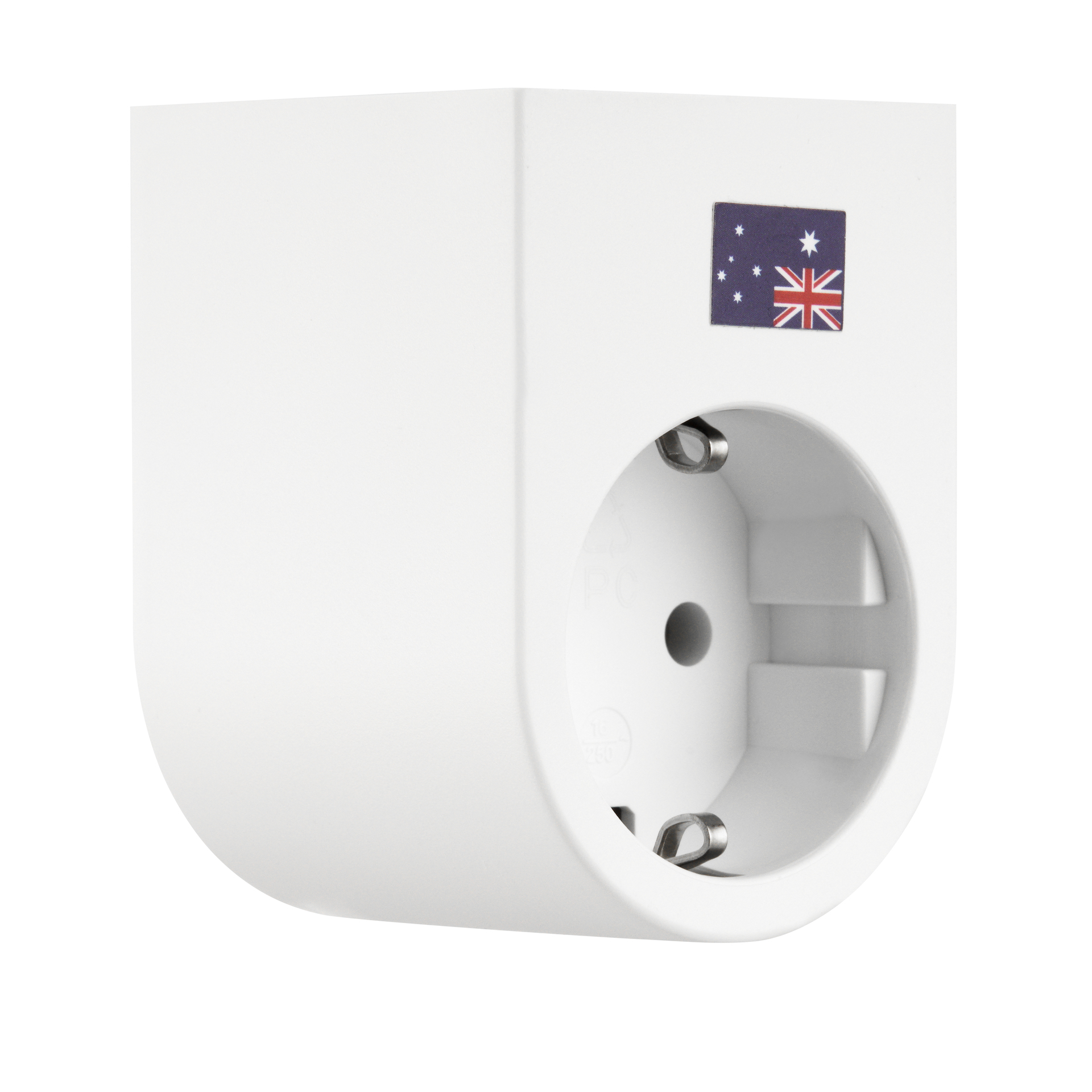 Reisestecker Traveler weiß