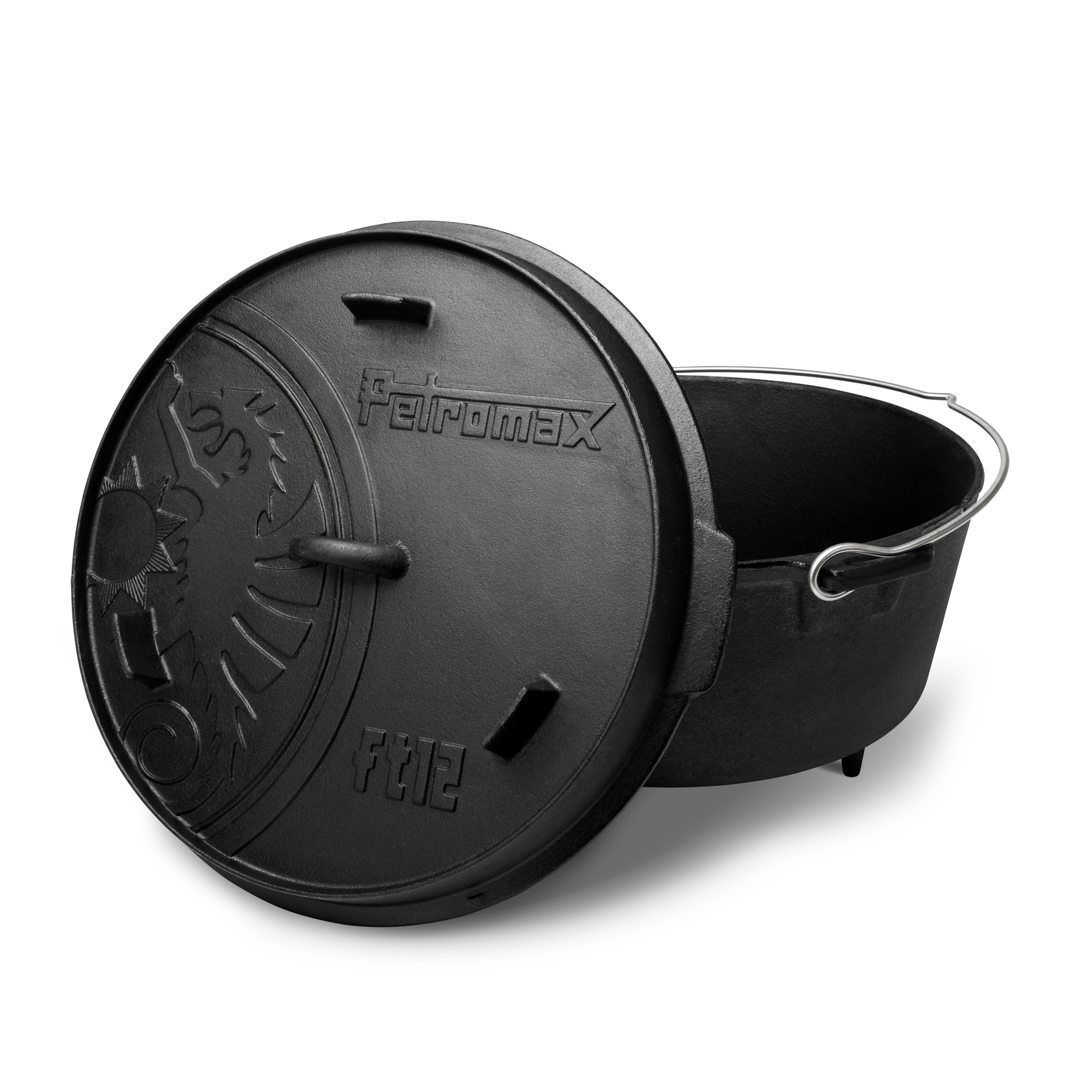 Feuertopf Dutch Oven mit Füßen ft12