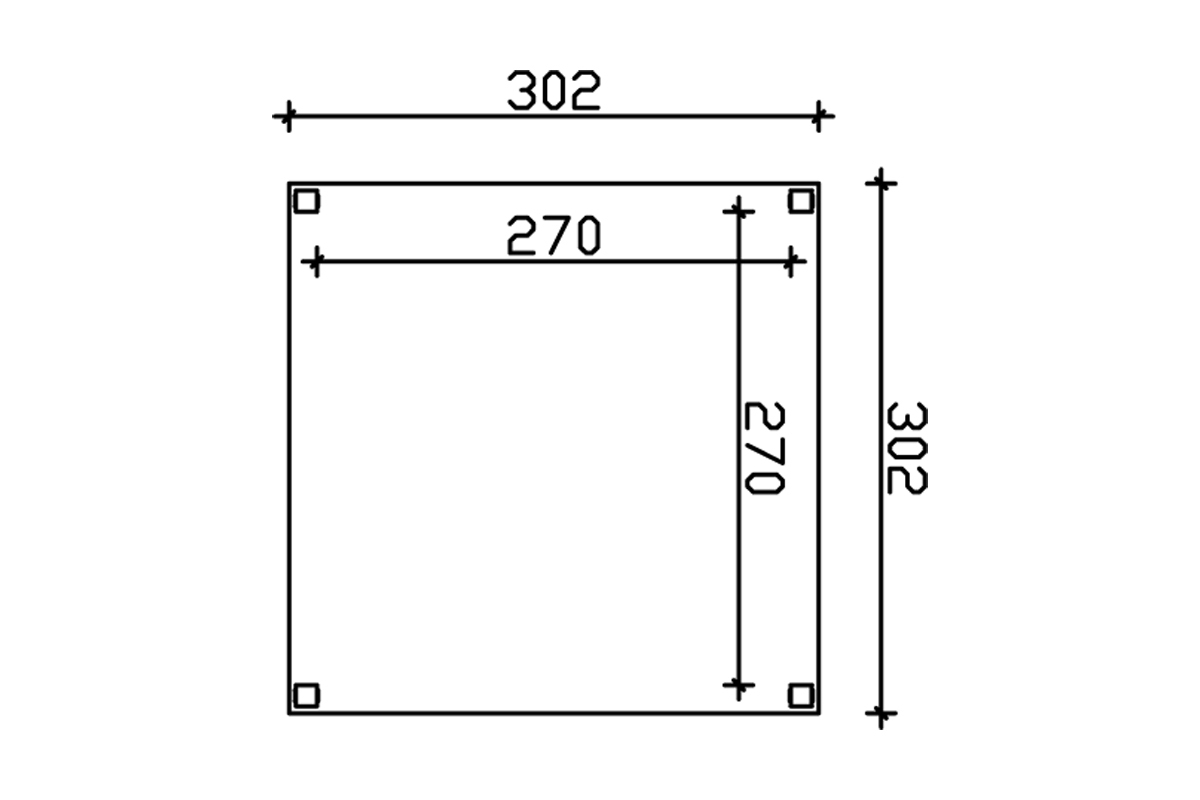 4-Eck Pavillon Toulouse