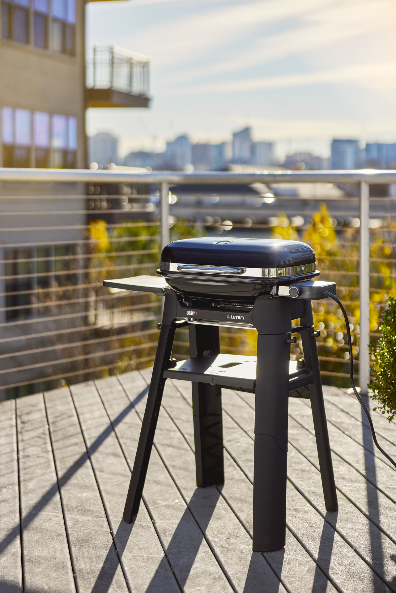 Lumin Compact Stand Elektrogrill, schwarz bei leitermann.de günstig kaufen Lumin Compact Stand Elektrogrill, schwarz