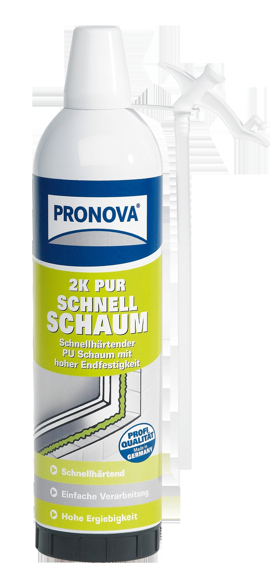 Pronova 2K-PUR Schnellschaum Grün