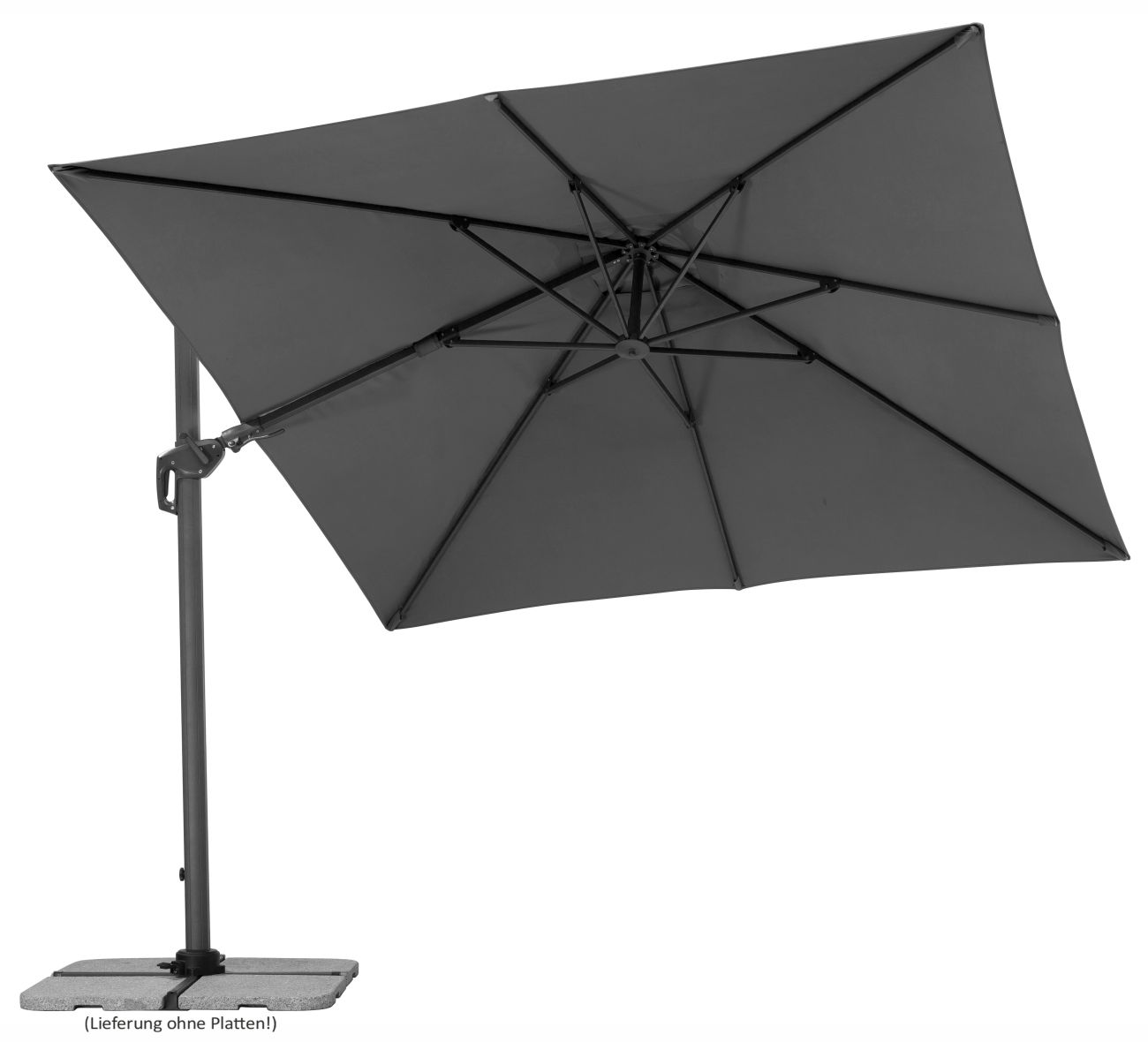 Ampelschirm Rhodos Twist bei leitermann.de günstig kaufen Ampelschirm Rhodos Twist