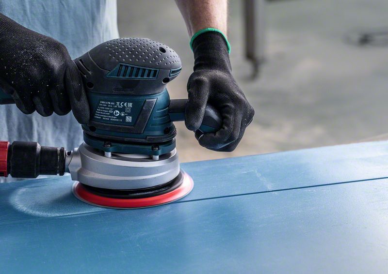 EXPERT C470 Schleifpapier Mehrloch für Exzenterschleifer, 125 mm, G 120, 5-tlg.. Für Exzenterschleifer