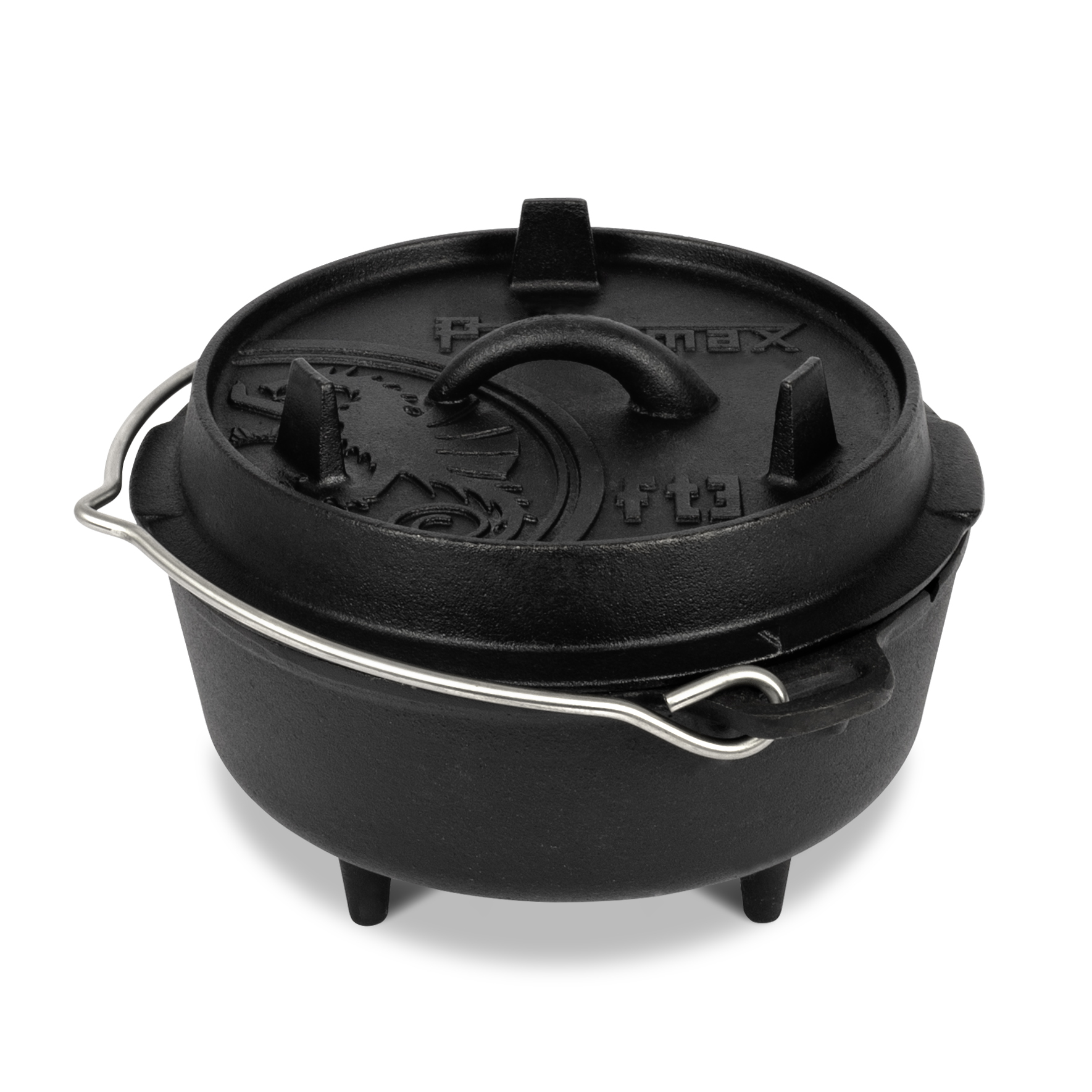 Feuertopf Dutch Oven mit Füßen ft3 bei leitermann.de günstig kaufen Feuertopf Dutch Oven mit Füßen ft3