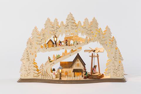 Lichterbogen-LED ''Stadt'' bei leitermann.de günstig kaufen Lichterbogen-LED ''Stadt''