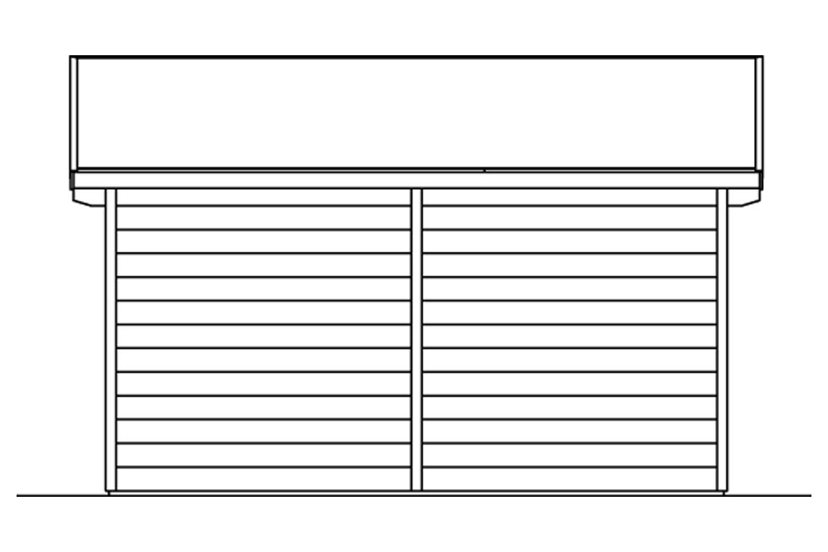 Gartenhaus Ostende 1, 28mm 350 x 250cm bei leitermann.de günstig kaufen Gartenhaus Ostende 1, 28mm 350 x 250cm