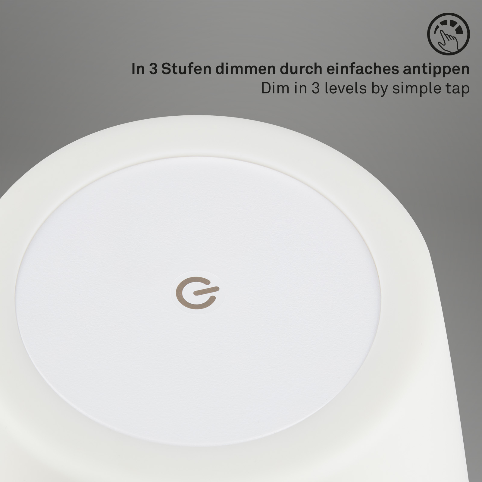 Plug&Play LED Tischleuchte Outdoor