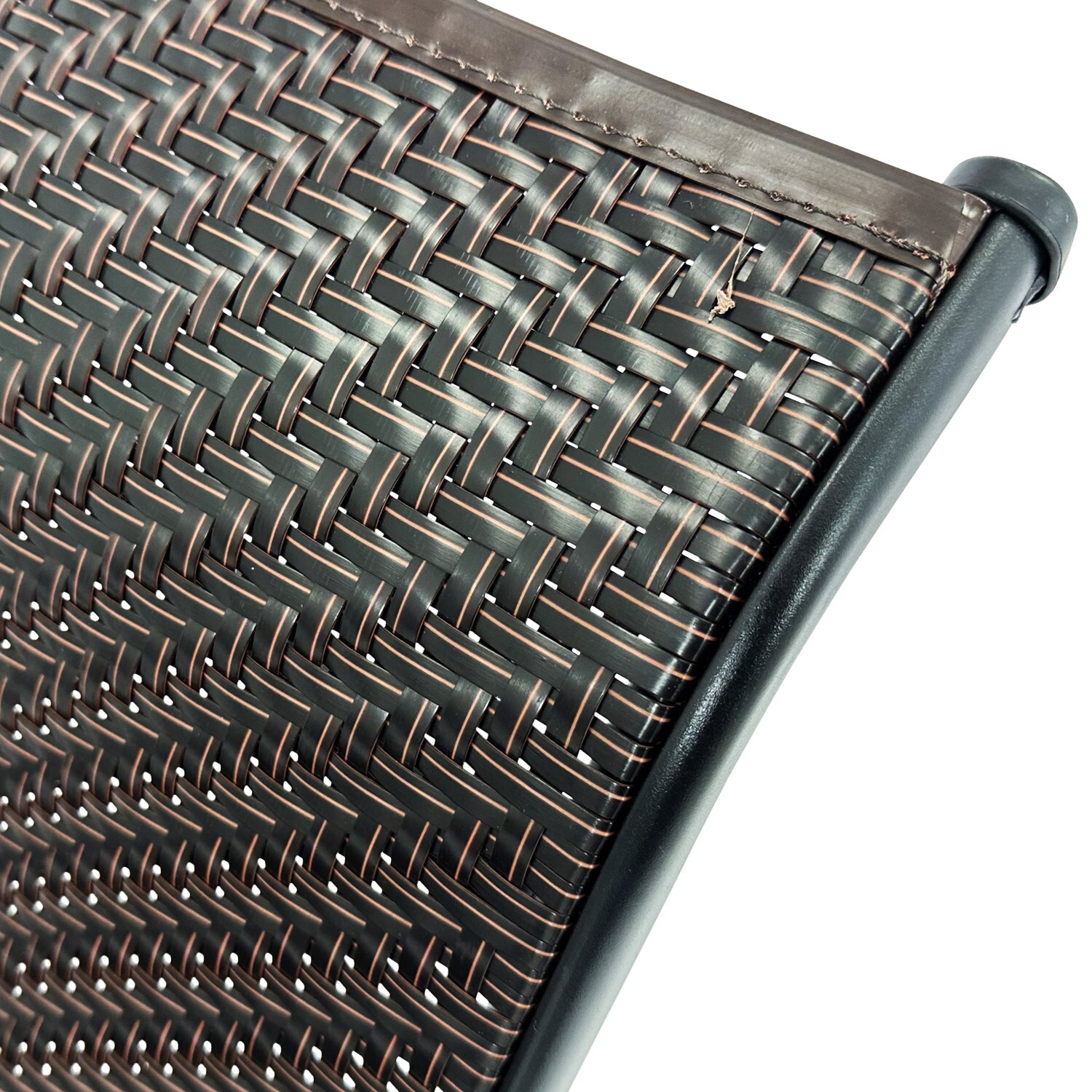 Klappsessel Hochlehner, Stahl/Polyrattan, braun bei leitermann.de günstig kaufen Klappsessel Hochlehner, Stahl/Polyrattan, braun