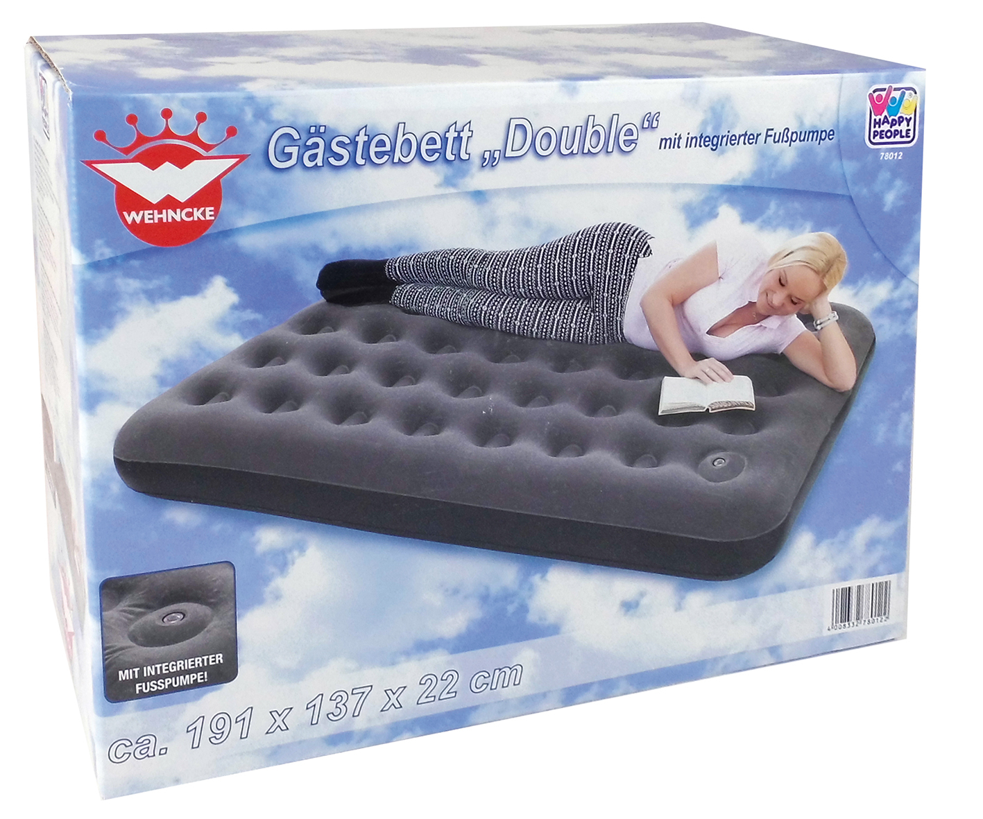 Gästebett, aufblasbar