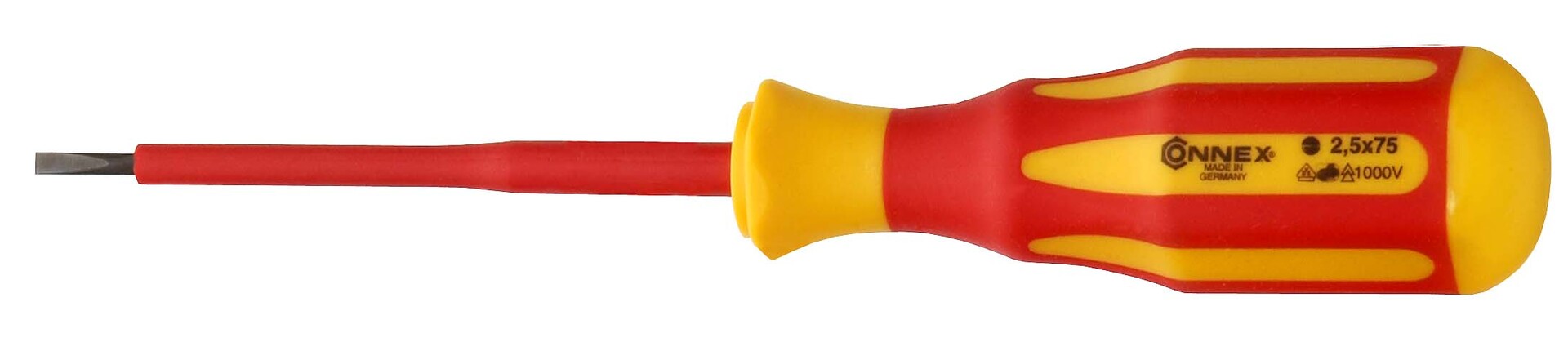 Elektriker-Schraubendeher Schlitz VDE