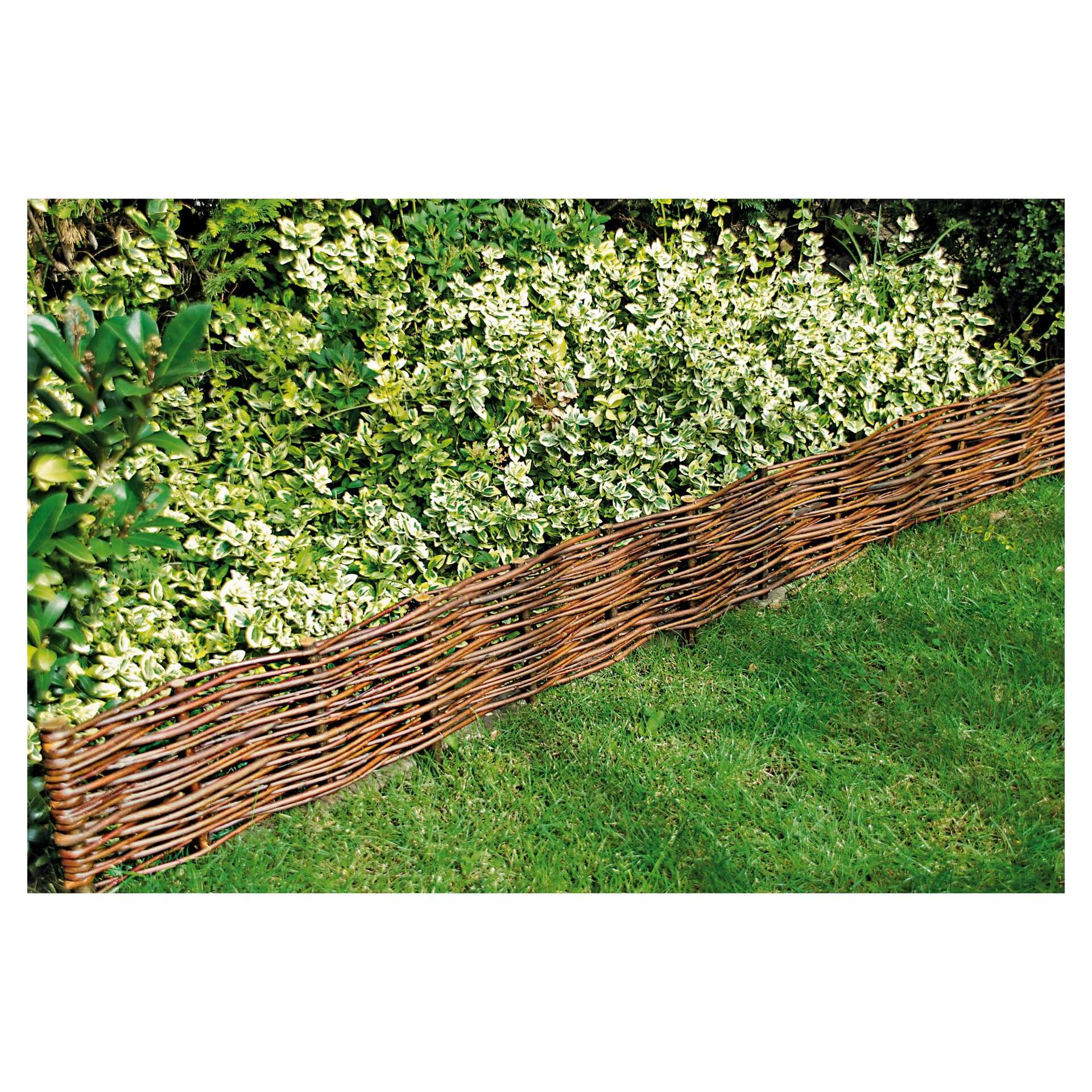 SARA Weiden-Steckzaun 120x25/35 cm