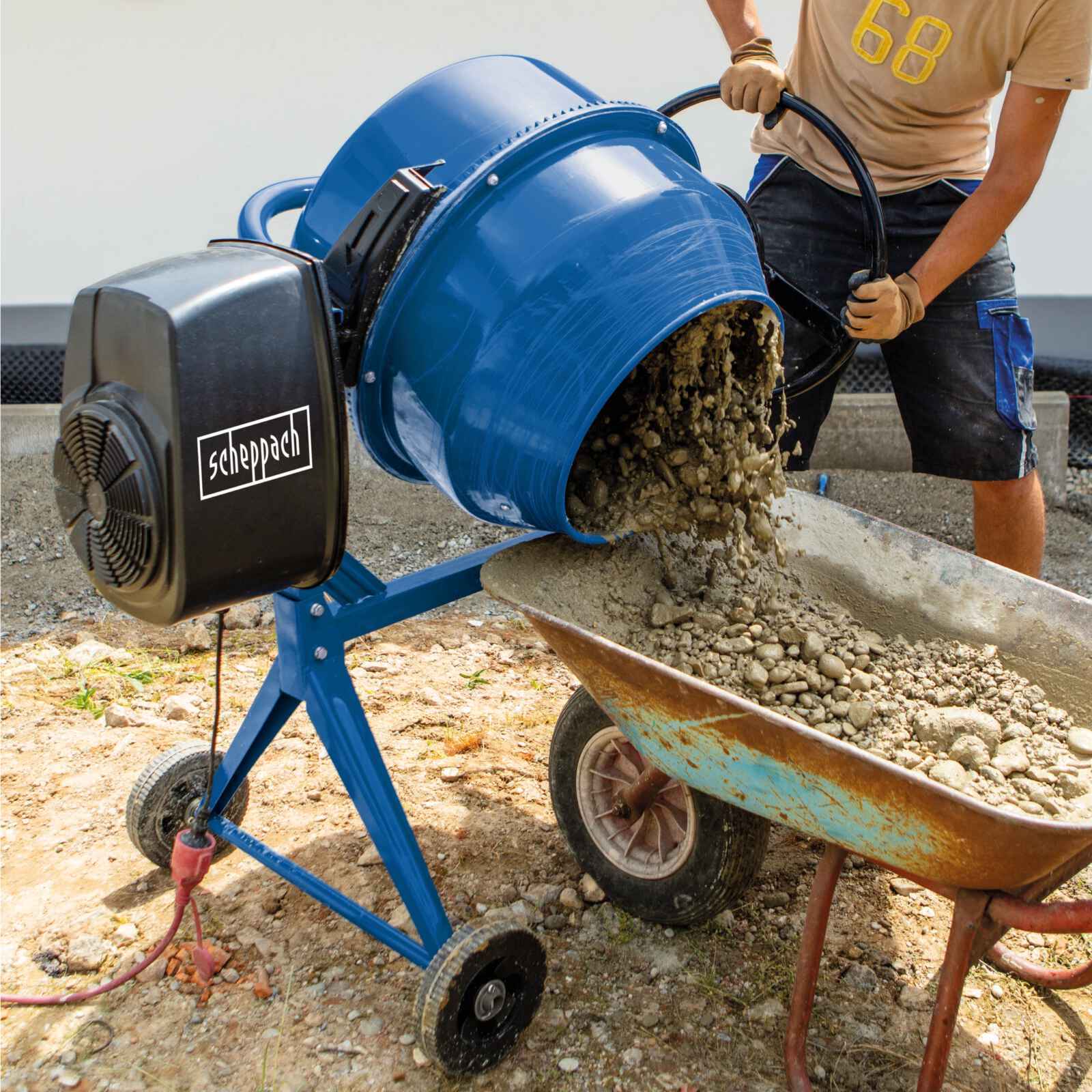 Betonmischer MIX140 bei leitermann.de günstig kaufen Betonmischer MIX140