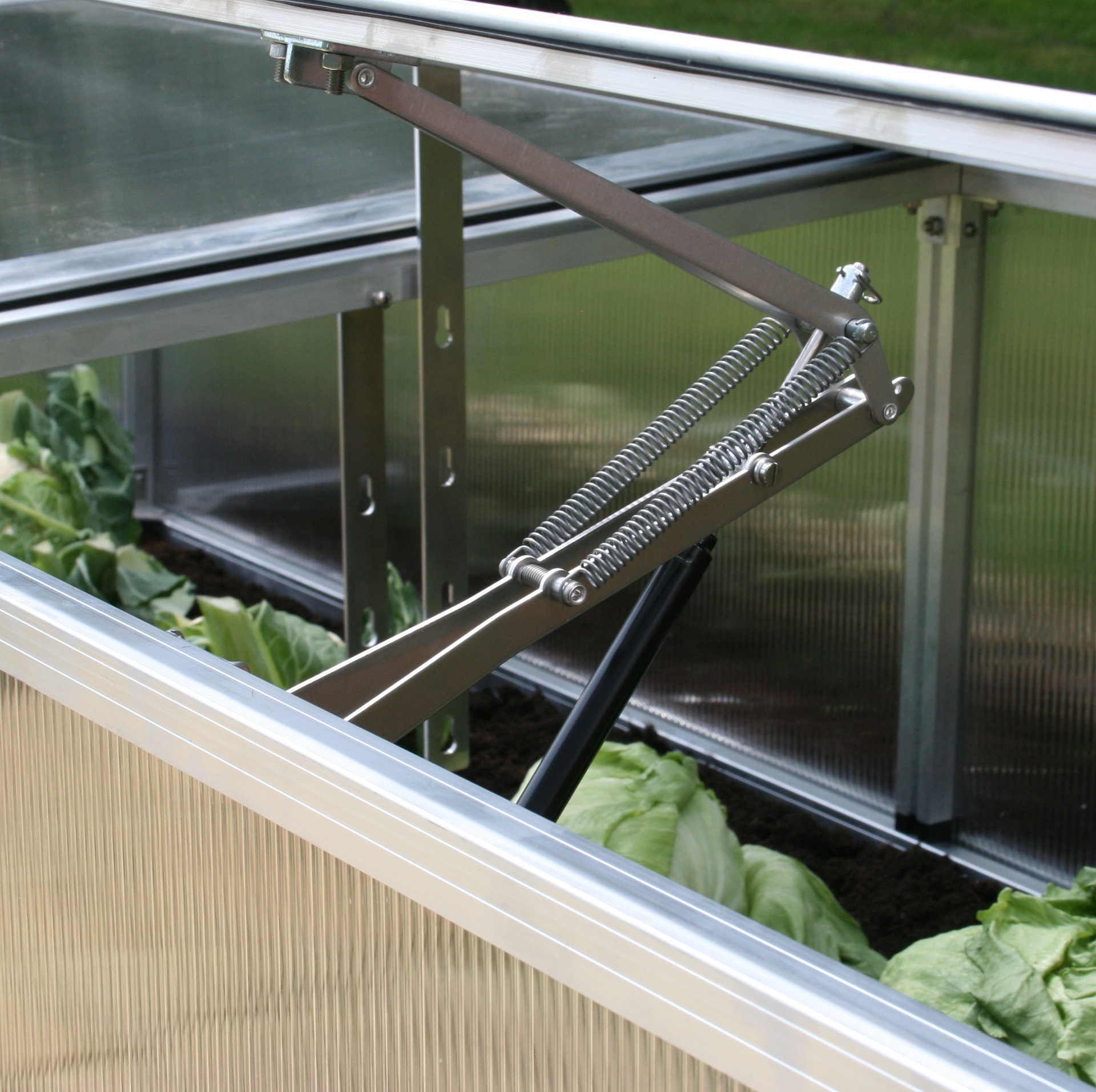Automatischer Fensterheber für KGT-Frühbeete inkl. Befestigungsmaterial