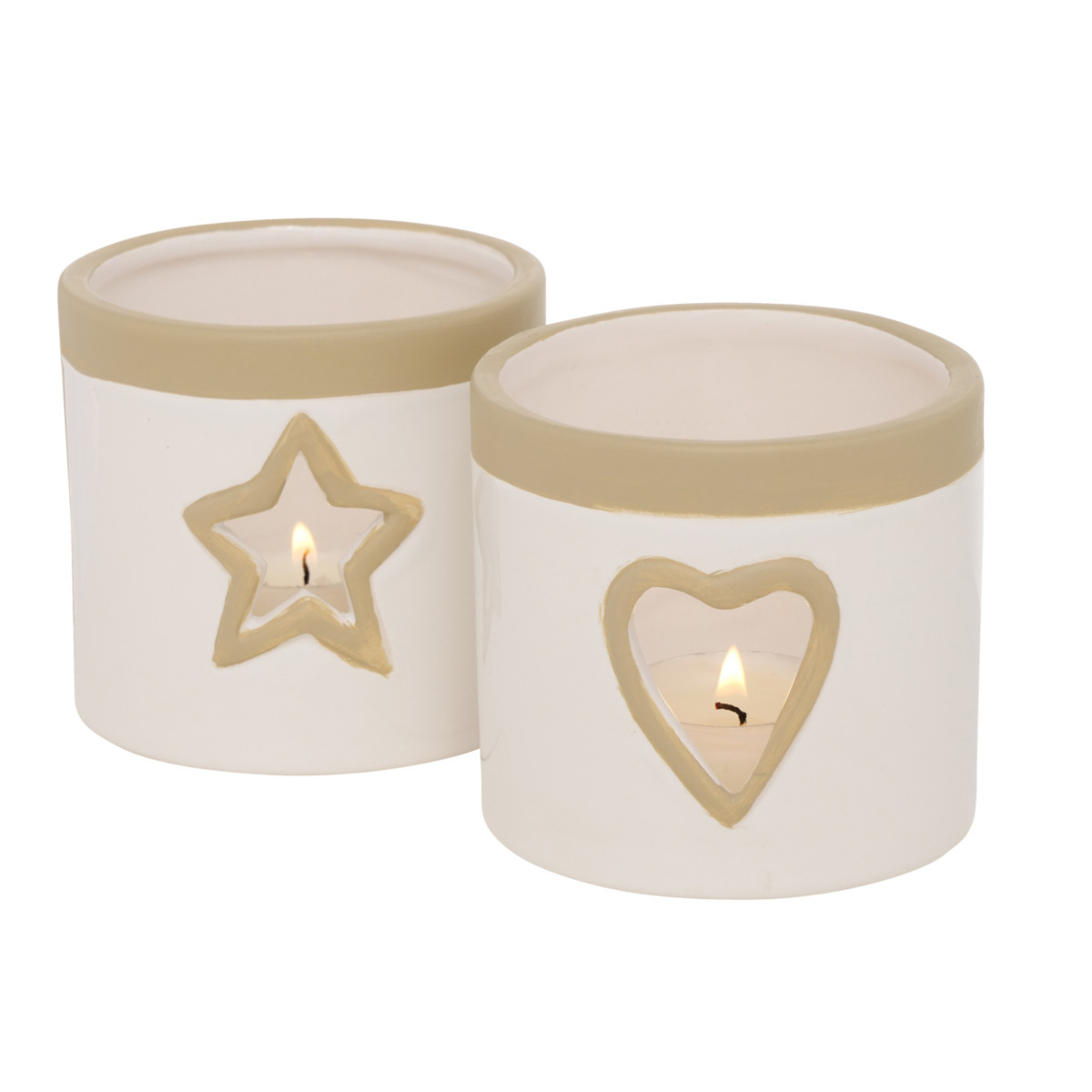 Windlicht Birma 2-fach sortiert