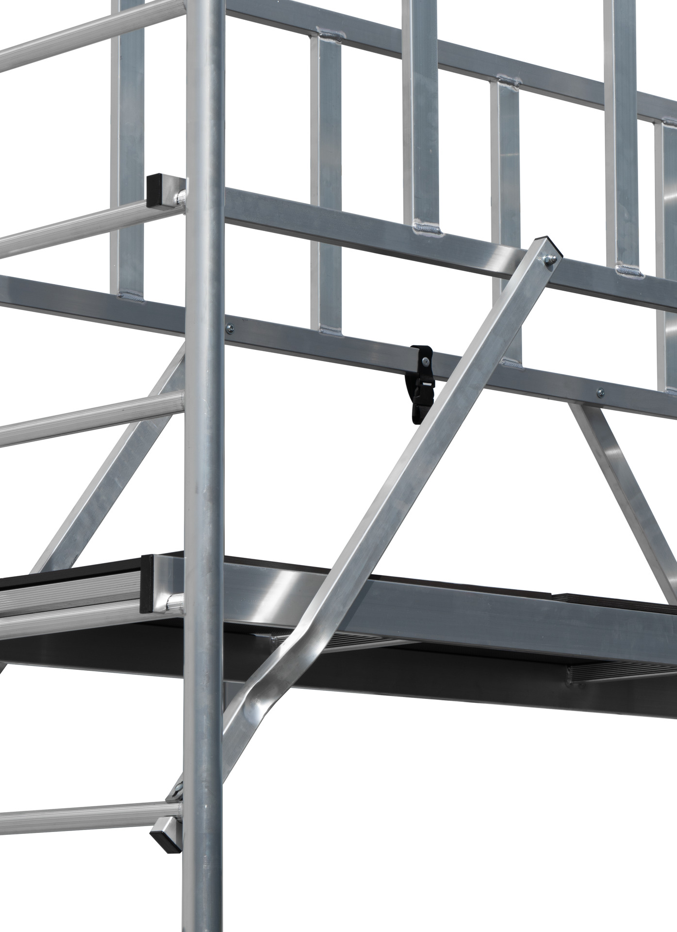 Geländerrahmen ProTec GuardMatic-System bei leitermann.de günstig kaufen Geländerrahmen ProTec GuardMatic-System