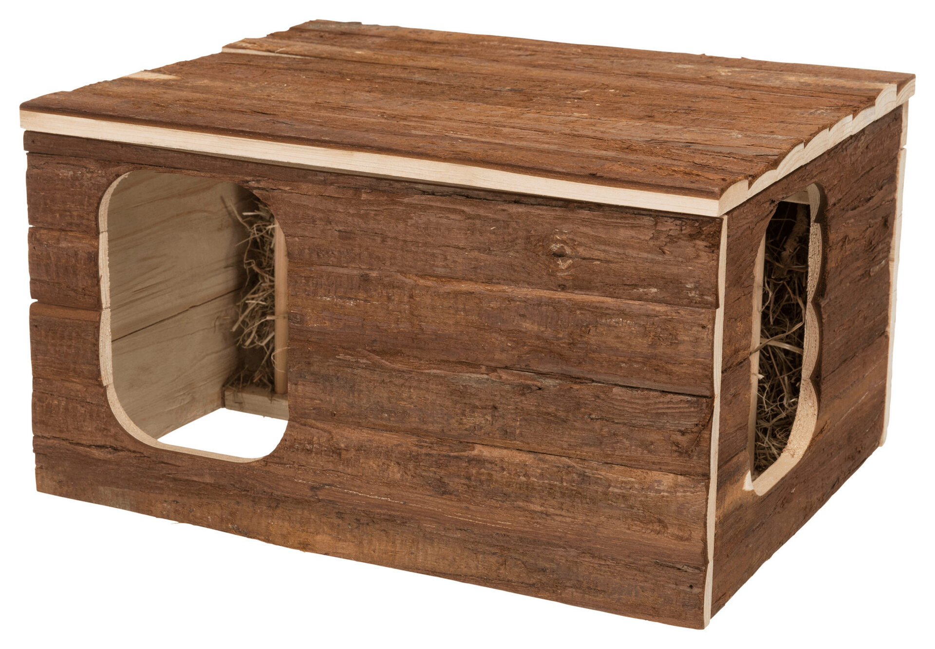 Haus Hilke mit integrierter Heuraufe bei leitermann.de günstig kaufen Haus Hilke mit integrierter Heuraufe