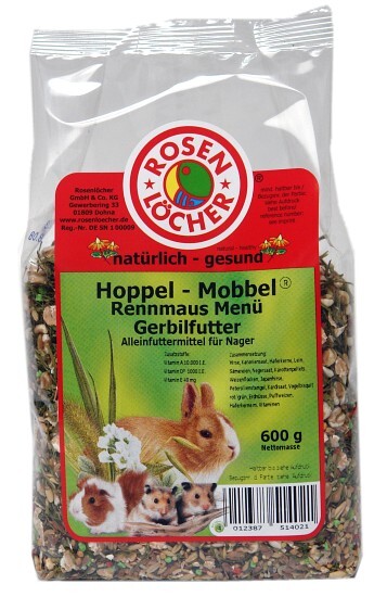 Rosenlöcher Hoppel Moppel Rennmausmenü 600g