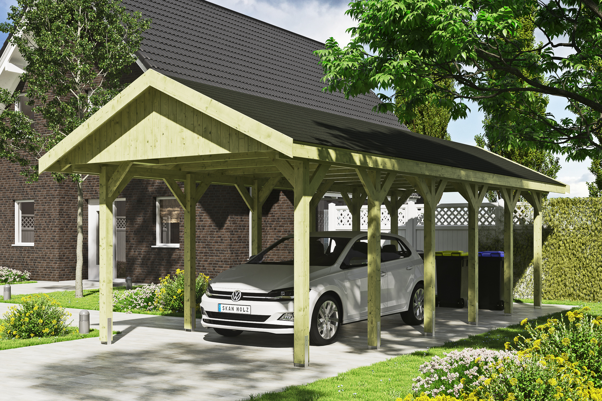 Carport Wallgau bei leitermann.de günstig kaufen Carport Wallgau