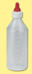 Kerbl Lämmerflasche 1 Liter komplett montiert