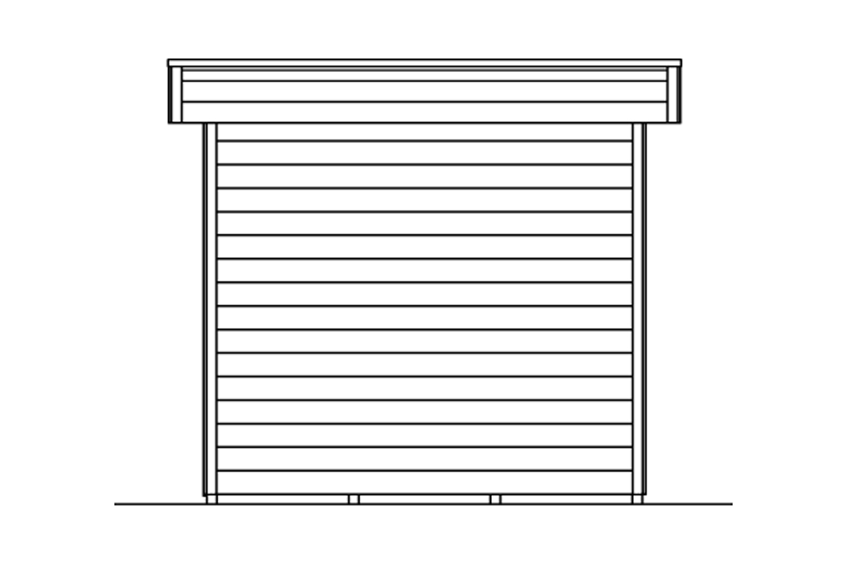 Gartenhaus Venlo 3, 380x250cm
