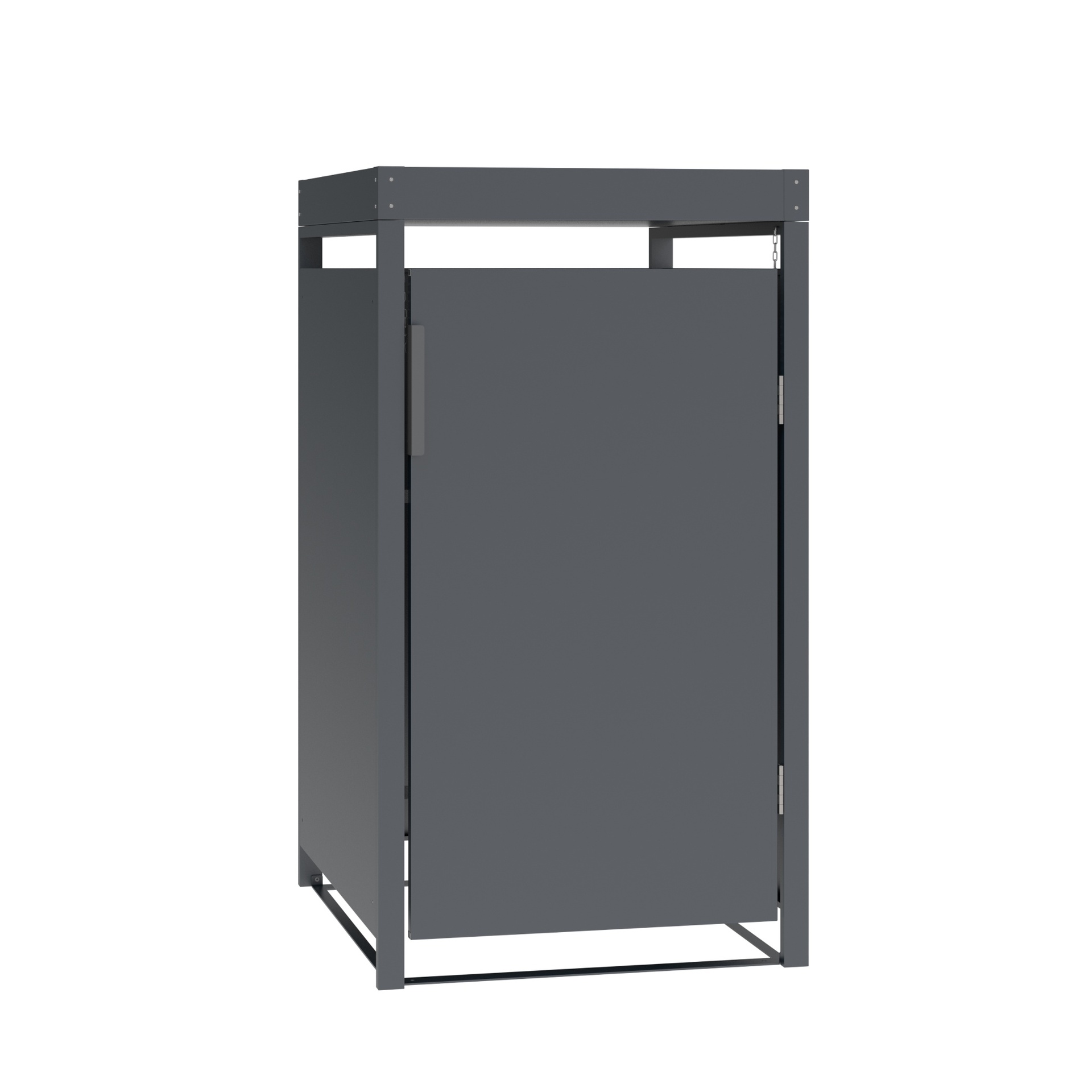 Mülltonnenbox mit Pflanzkasten