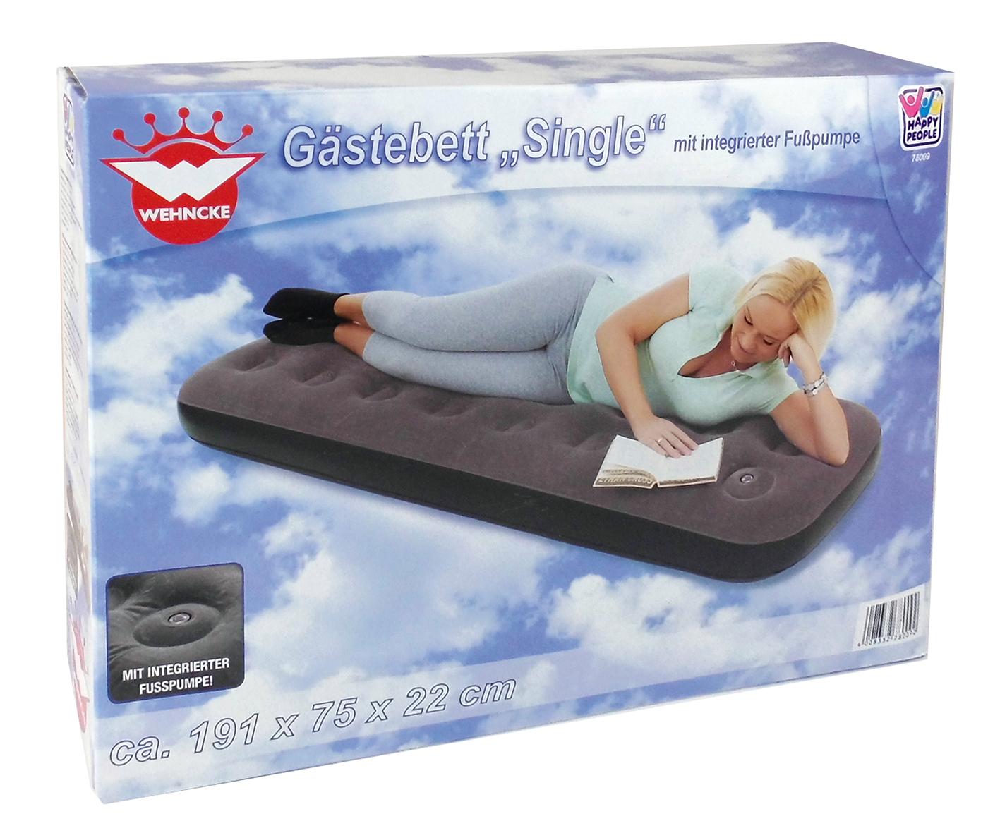 Gästebett, aufblasbar