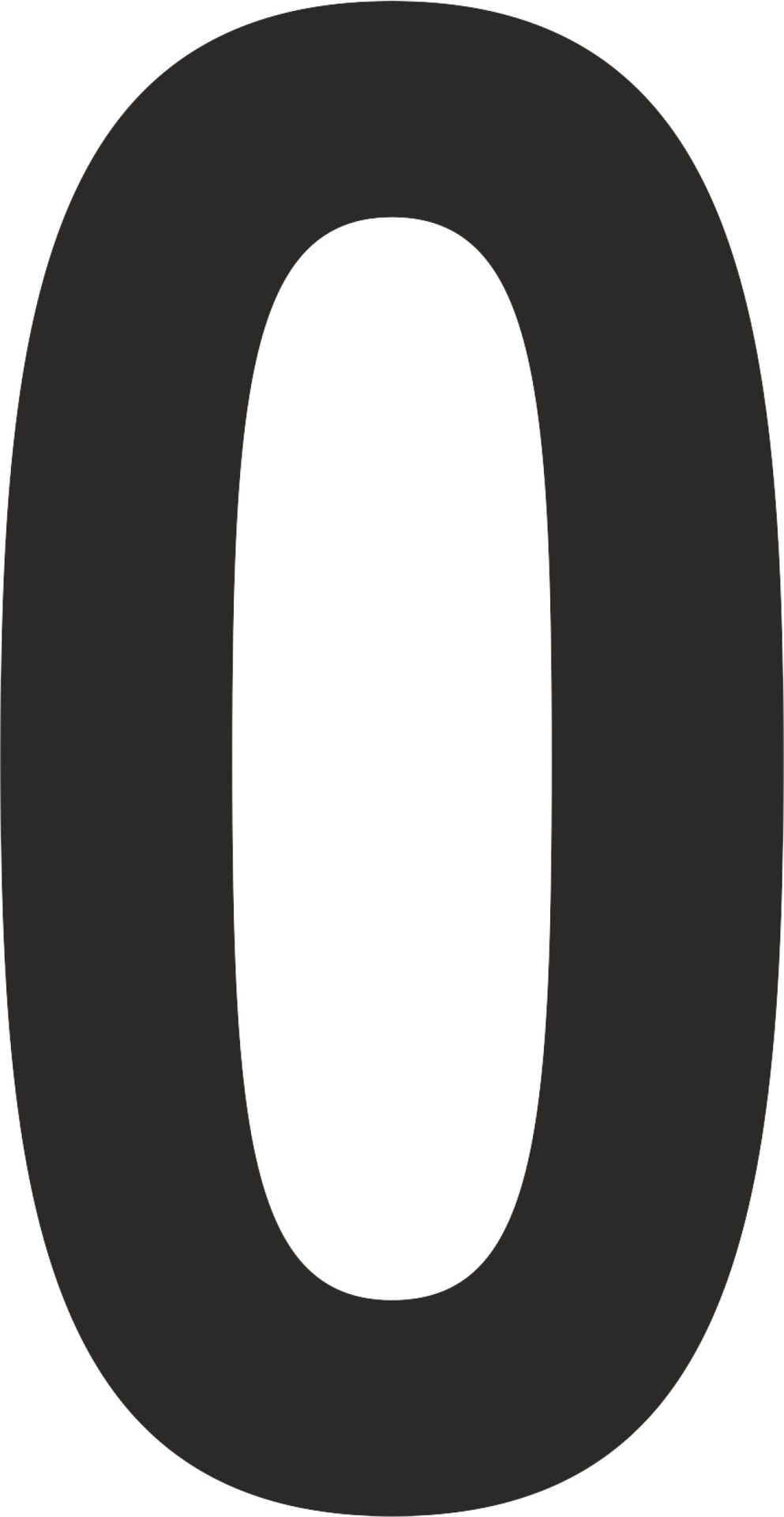 Klebefolien Lettern/Großbuchstaben schwarz