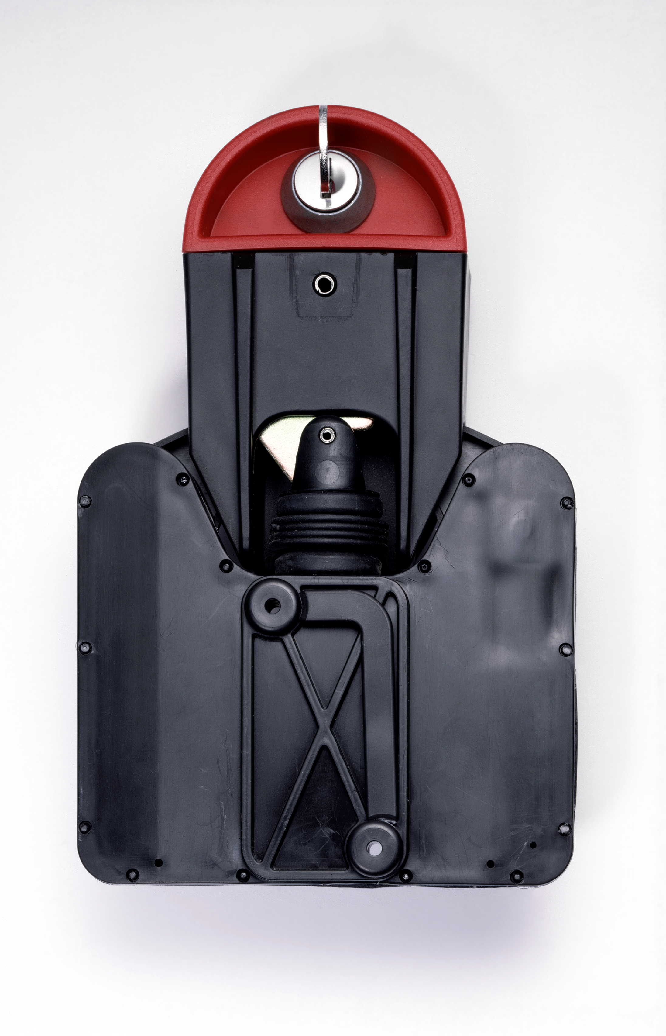 Schwerkraft Mülltonnenschloss