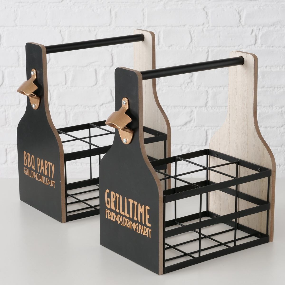 Flaschenträger Grillhouse, 2-fach sortiert bei leitermann.de günstig kaufen Flaschenträger Grillhouse, 2-fach sortiert