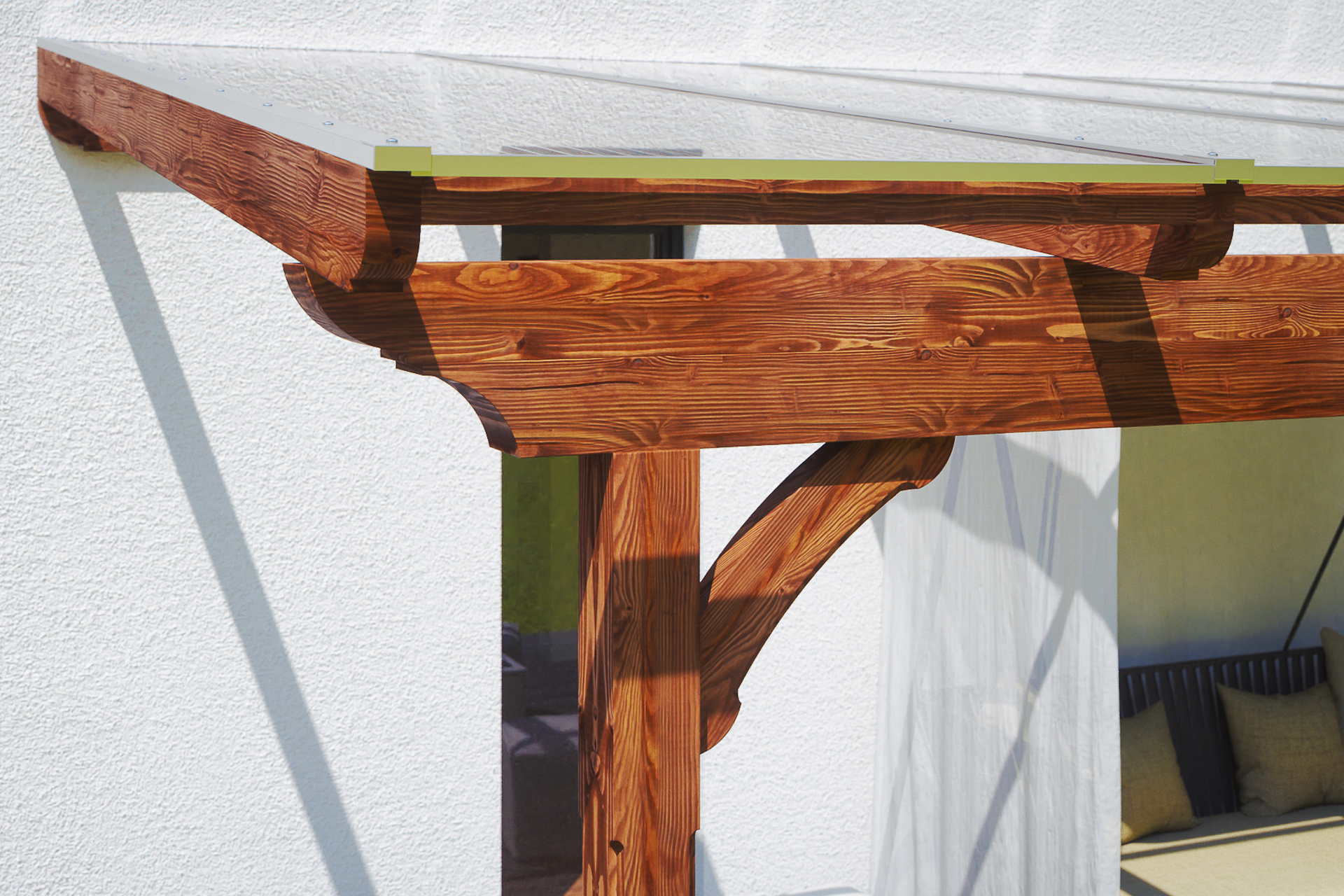 Terrassenüberdachung Ravenna bei leitermann.de günstig kaufen Terrassenüberdachung Ravenna