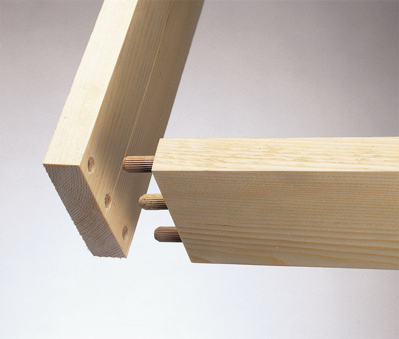 50 Holzdübel 6 x 30 mm bei leitermann.de günstig kaufen 50 Holzdübel 6 x 30 mm