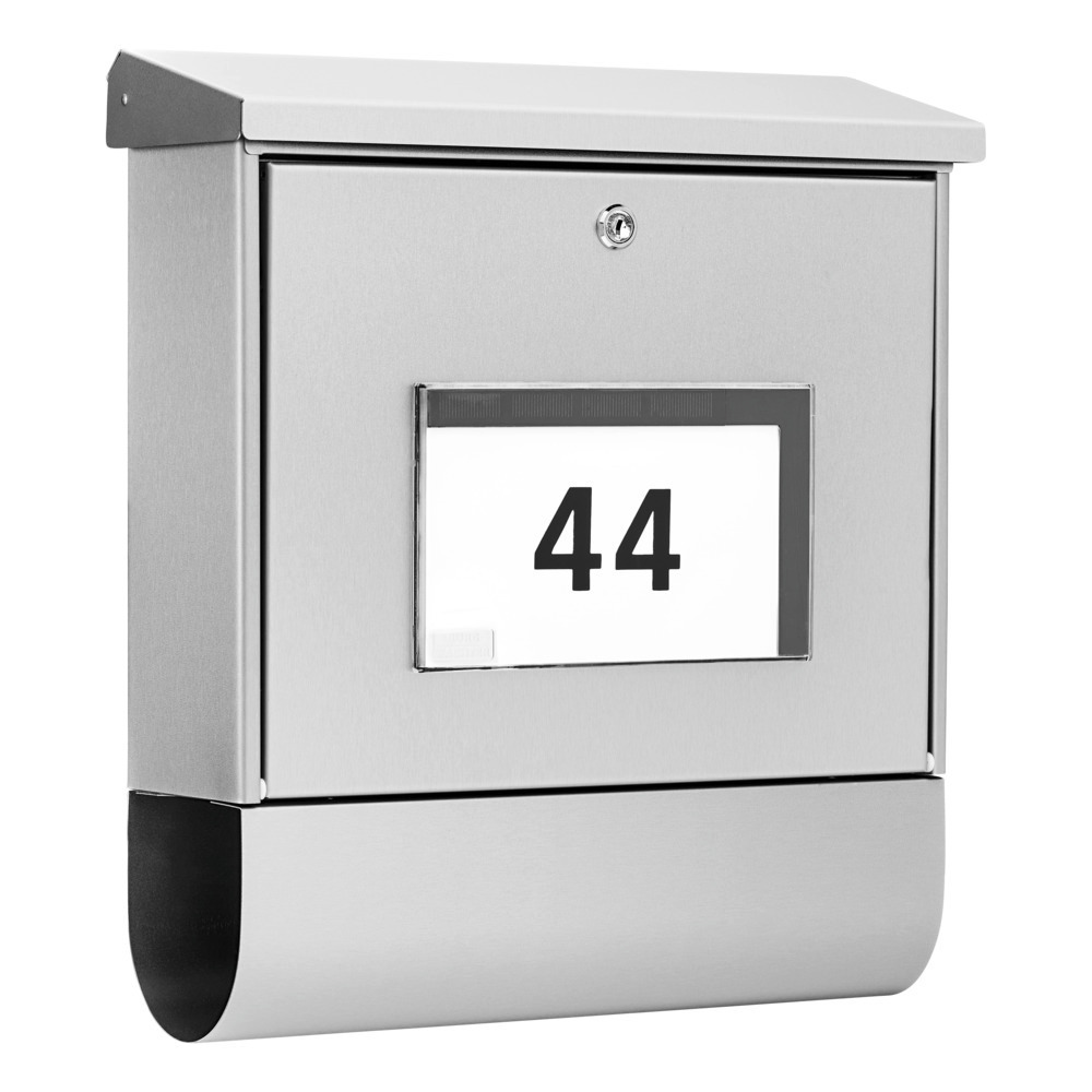 Edelstahl-Briefkasten Malaga 4400 bei leitermann.de günstig kaufen Edelstahl-Briefkasten Malaga 4400