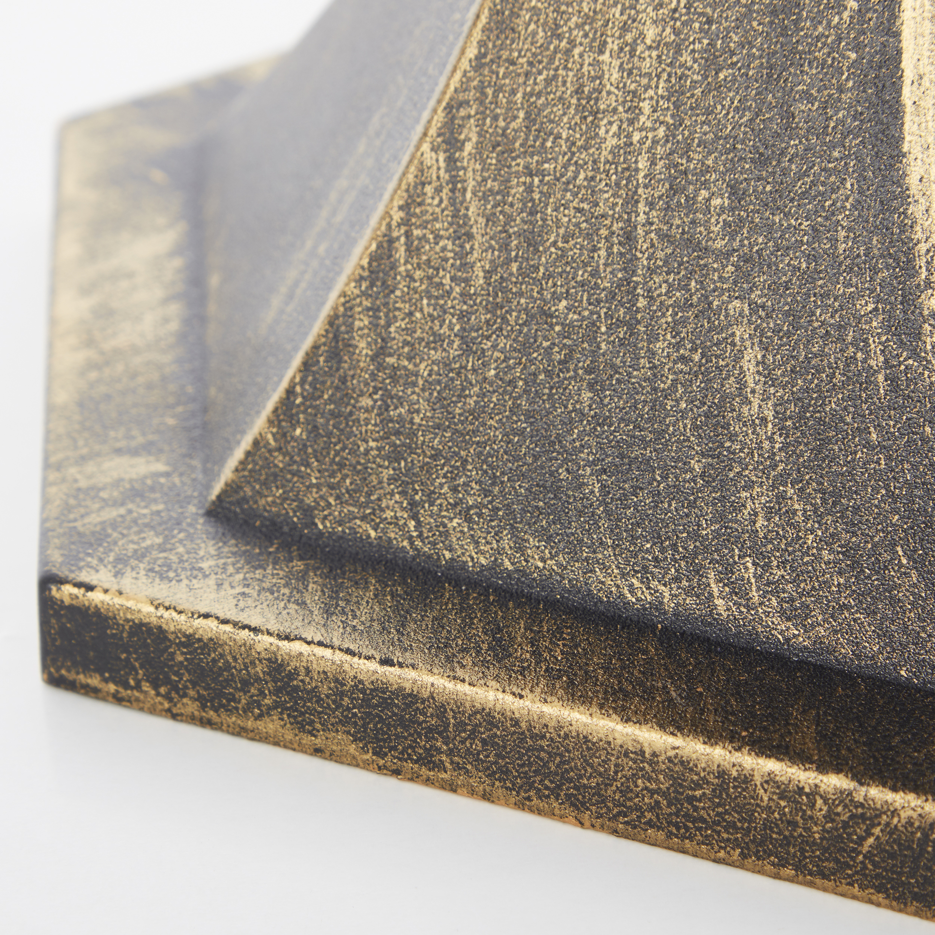 Janel Außen-Sockelleuchte schwarz gold