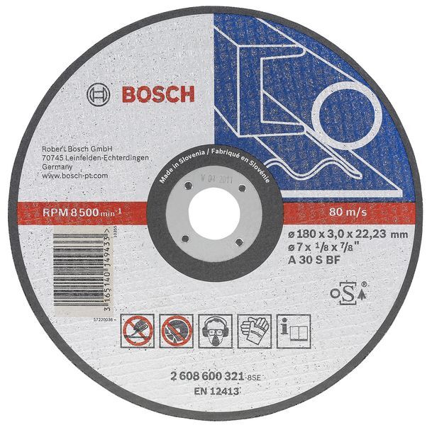 Bosch Trennscheibe 350X2,8mm für Stahl 25,4