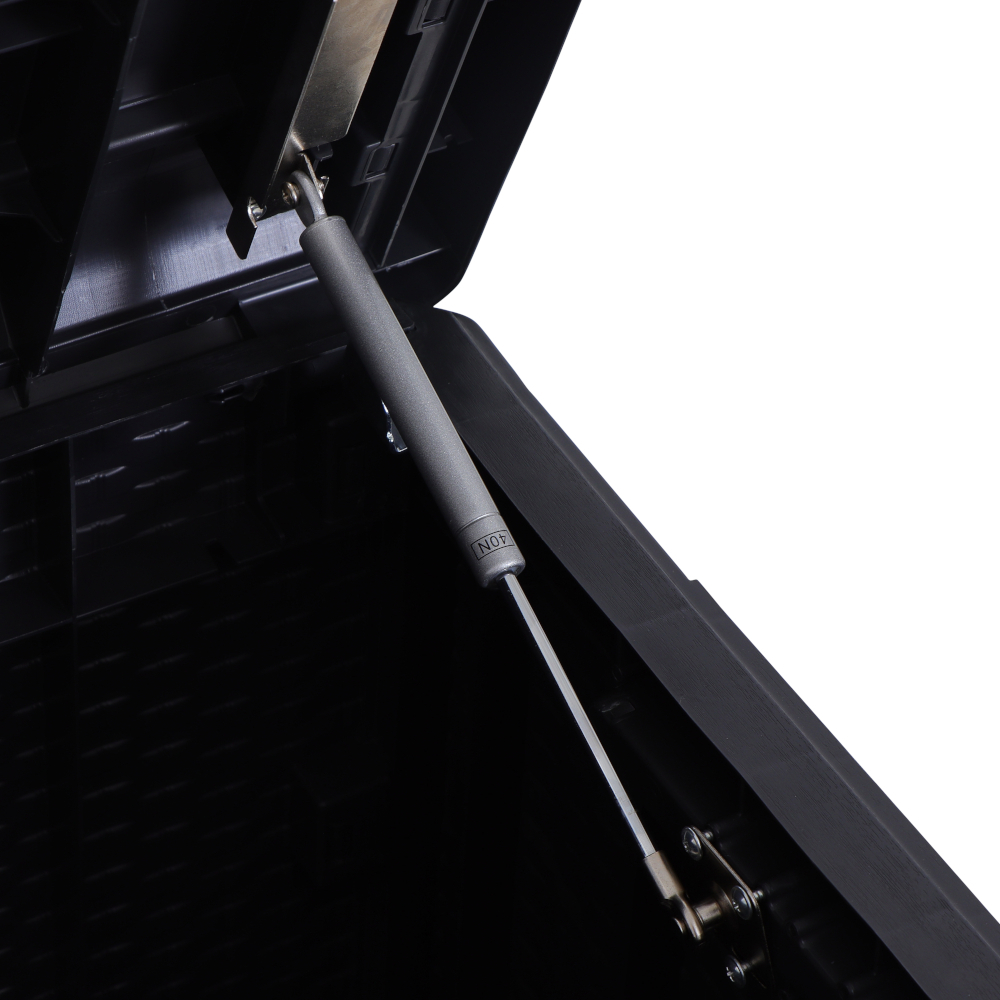 Kissenbox Portofino, Rattan, anthrazit