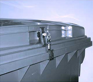 Mülltonnenverschluss für Sulo-Container Flachdeckel 660-770l