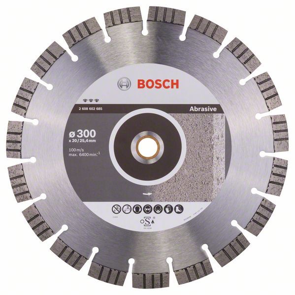 Bosch Diamanttrennscheibe Best für Abrasive