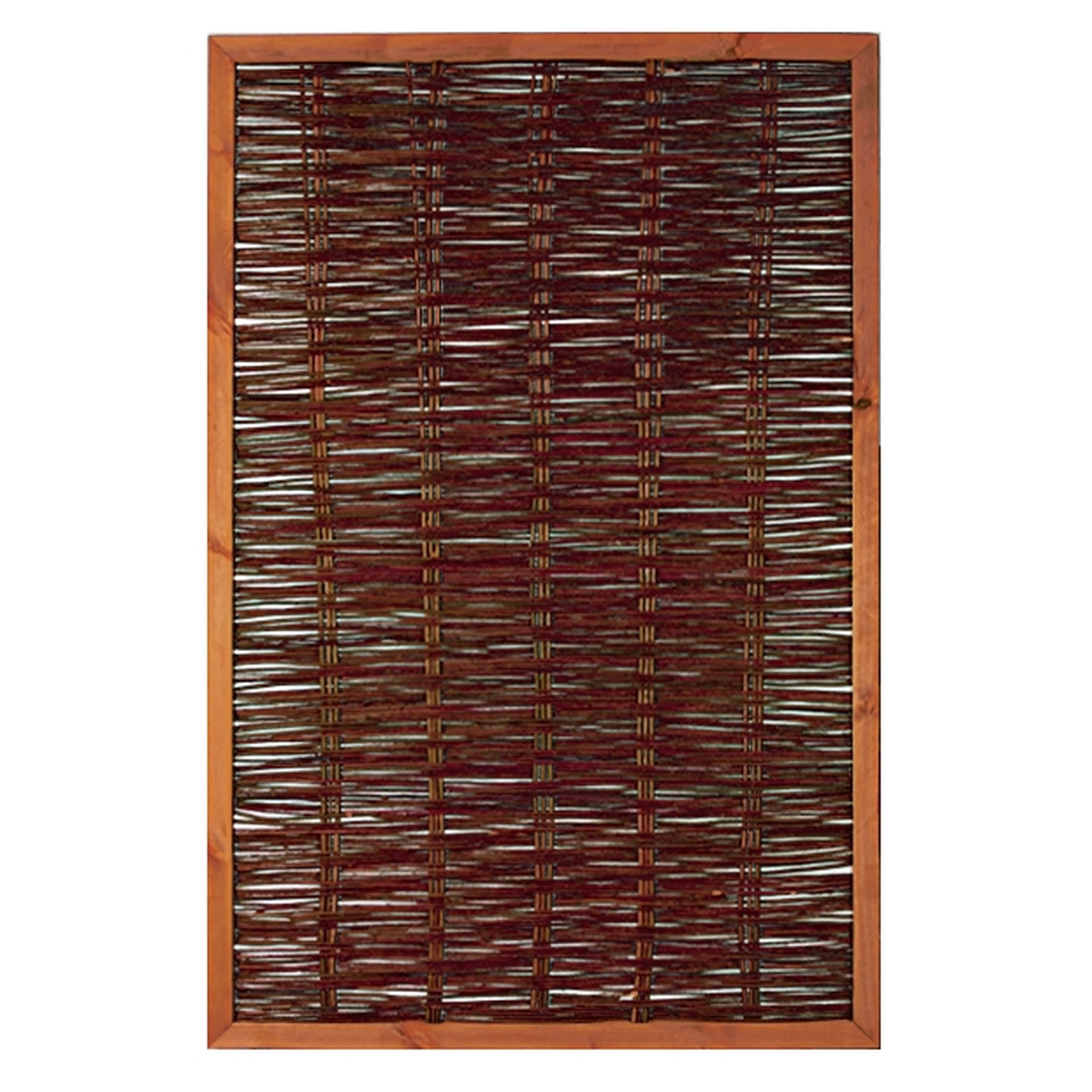 FAKO Weidengeflechtzaun, mit umlauf. Rahmen bei leitermann.de günstig kaufen FAKO Weidengeflechtzaun, mit umlauf. Rahmen