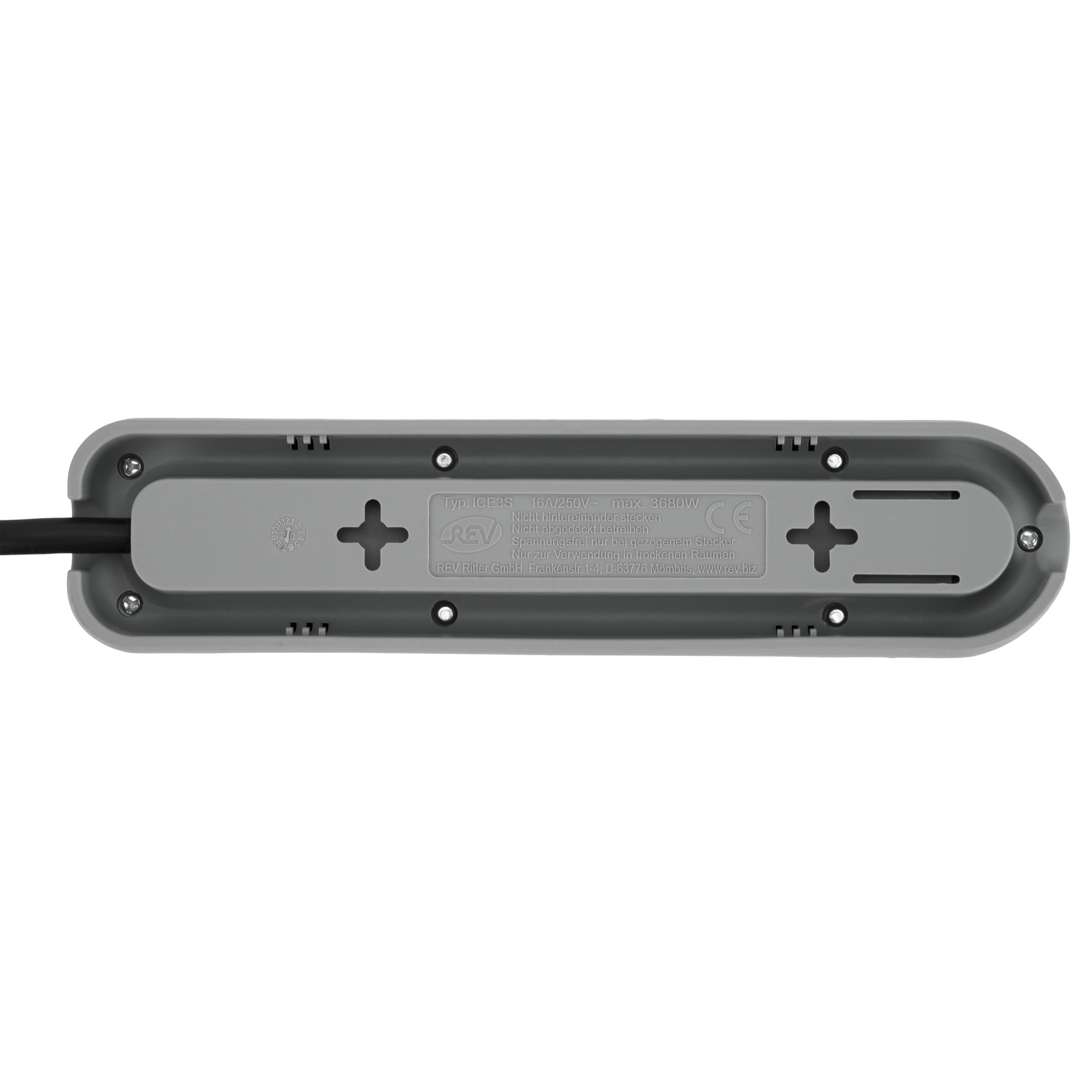 Steckdosenleiste ICE mit Schalter
