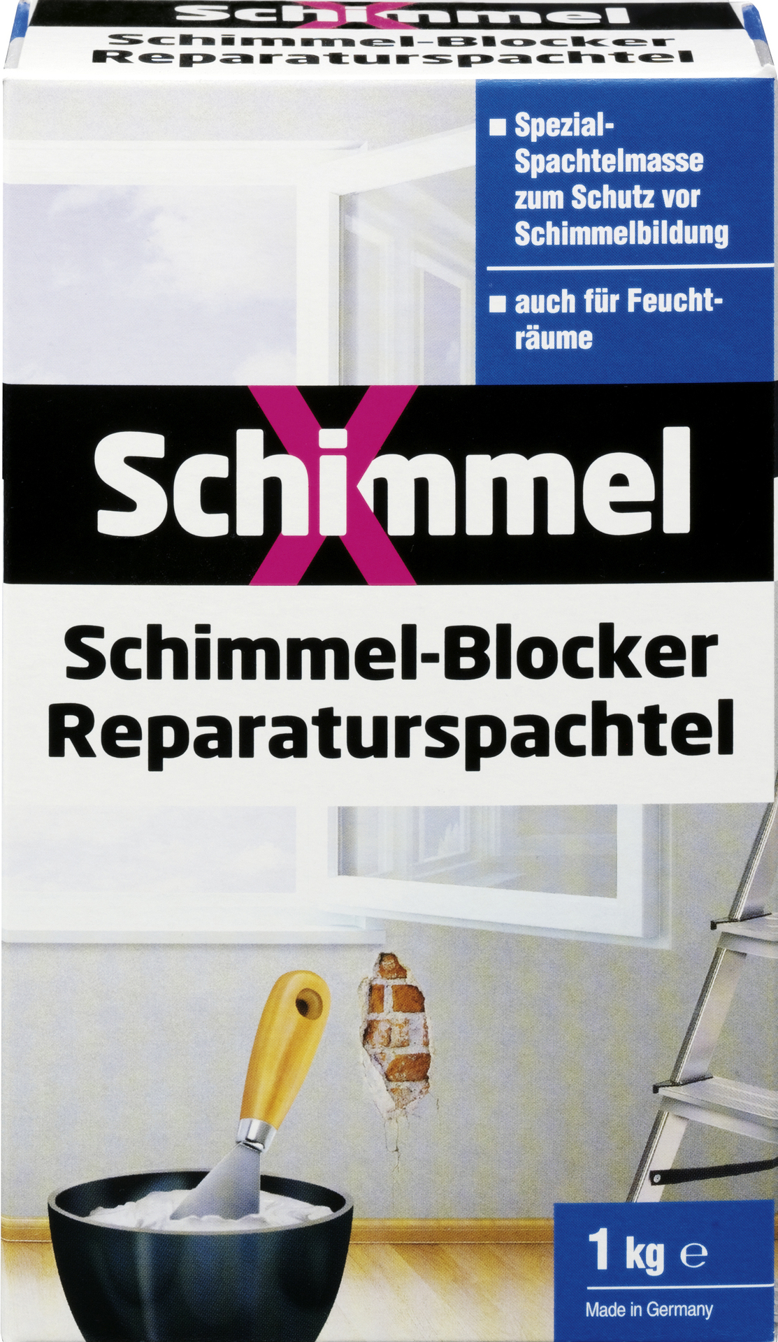 Schimmel X Schimmel Blocker Reparatur Spachtel 1,0 kg