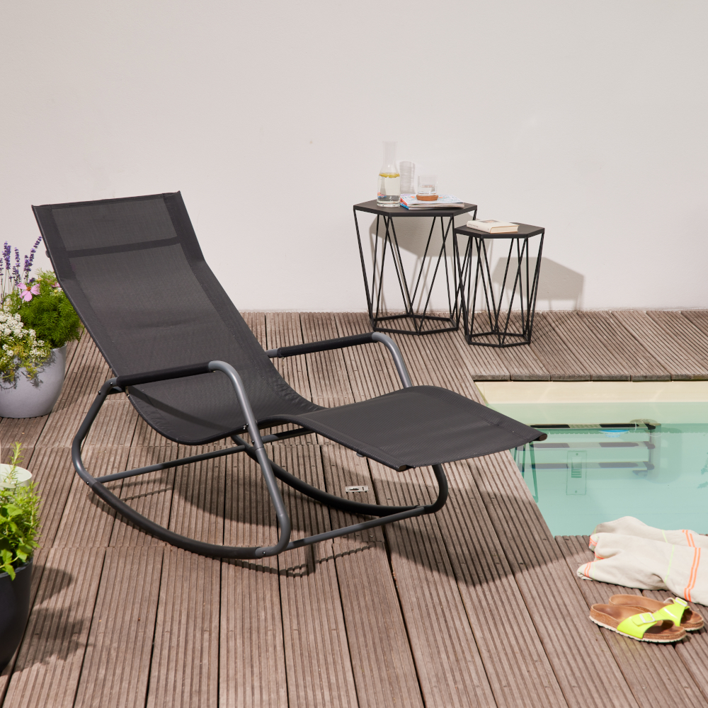 Schaukelliege Aliano mit Kissen