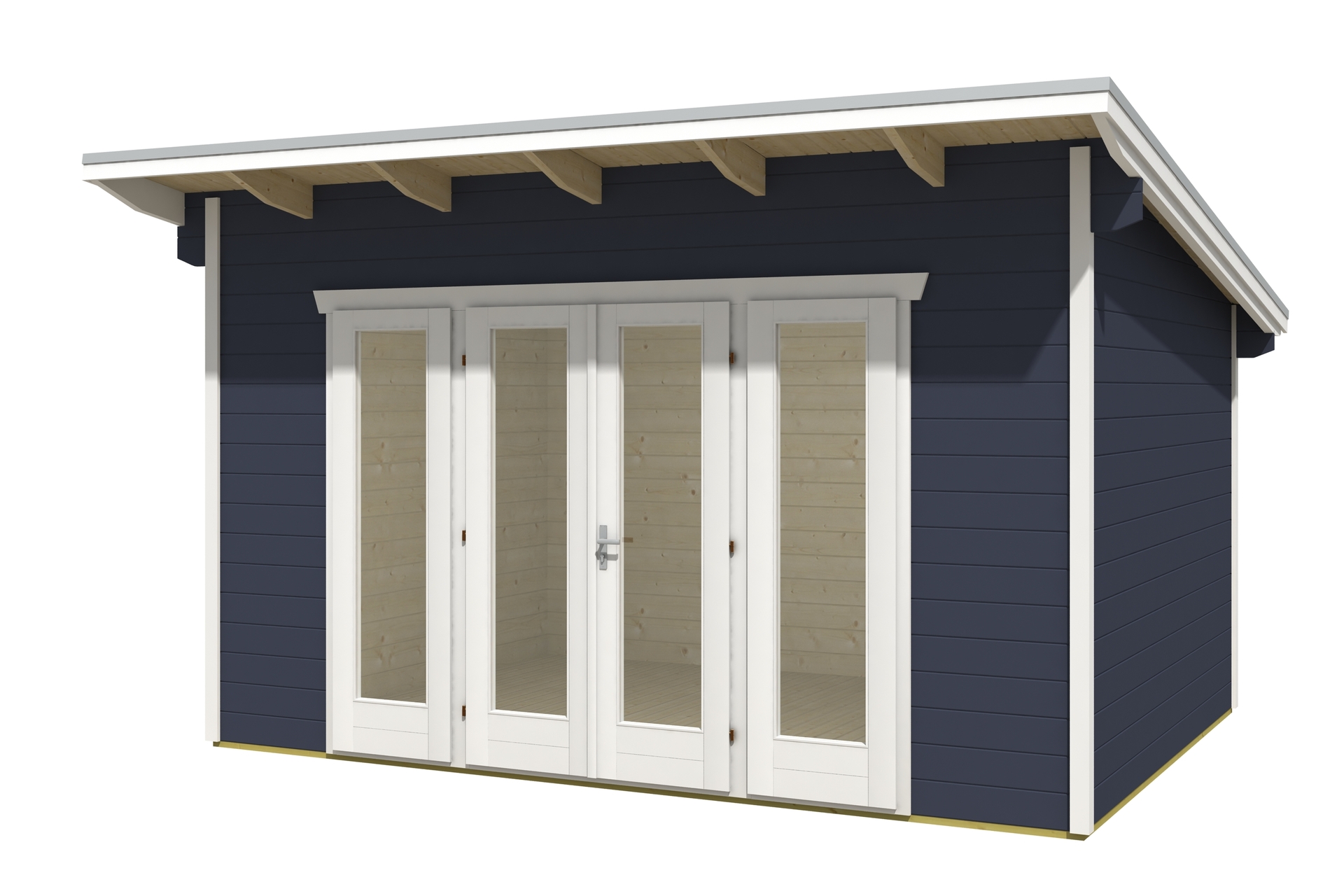 Gartenhaus Ostende 2, 28mm 400 x 300cm