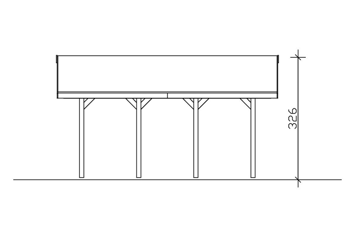 Carport Wallgau